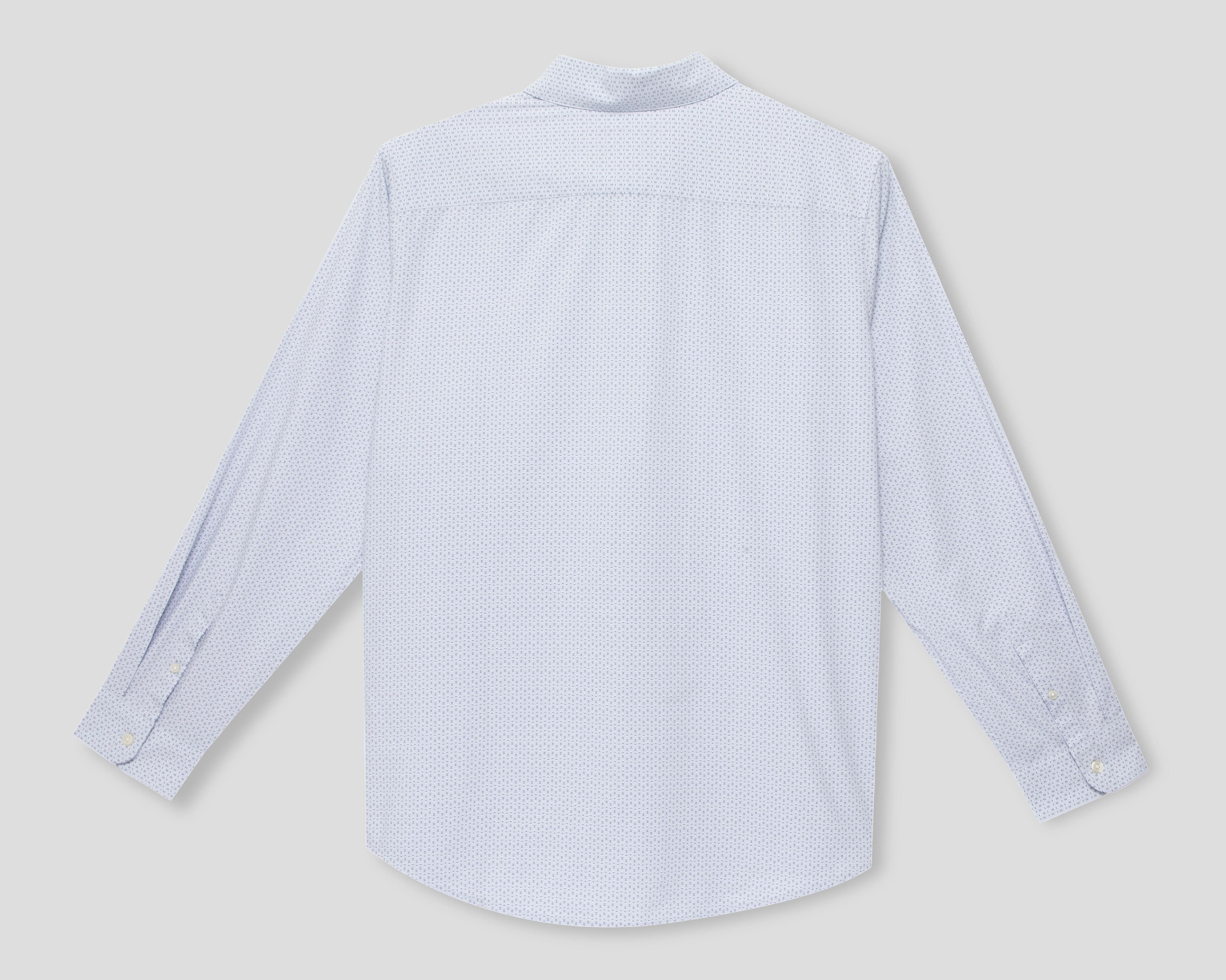 Foto 3 pulgar | Camisa de Vestir Dockers Manga Larga Cuello Americano para Hombre
