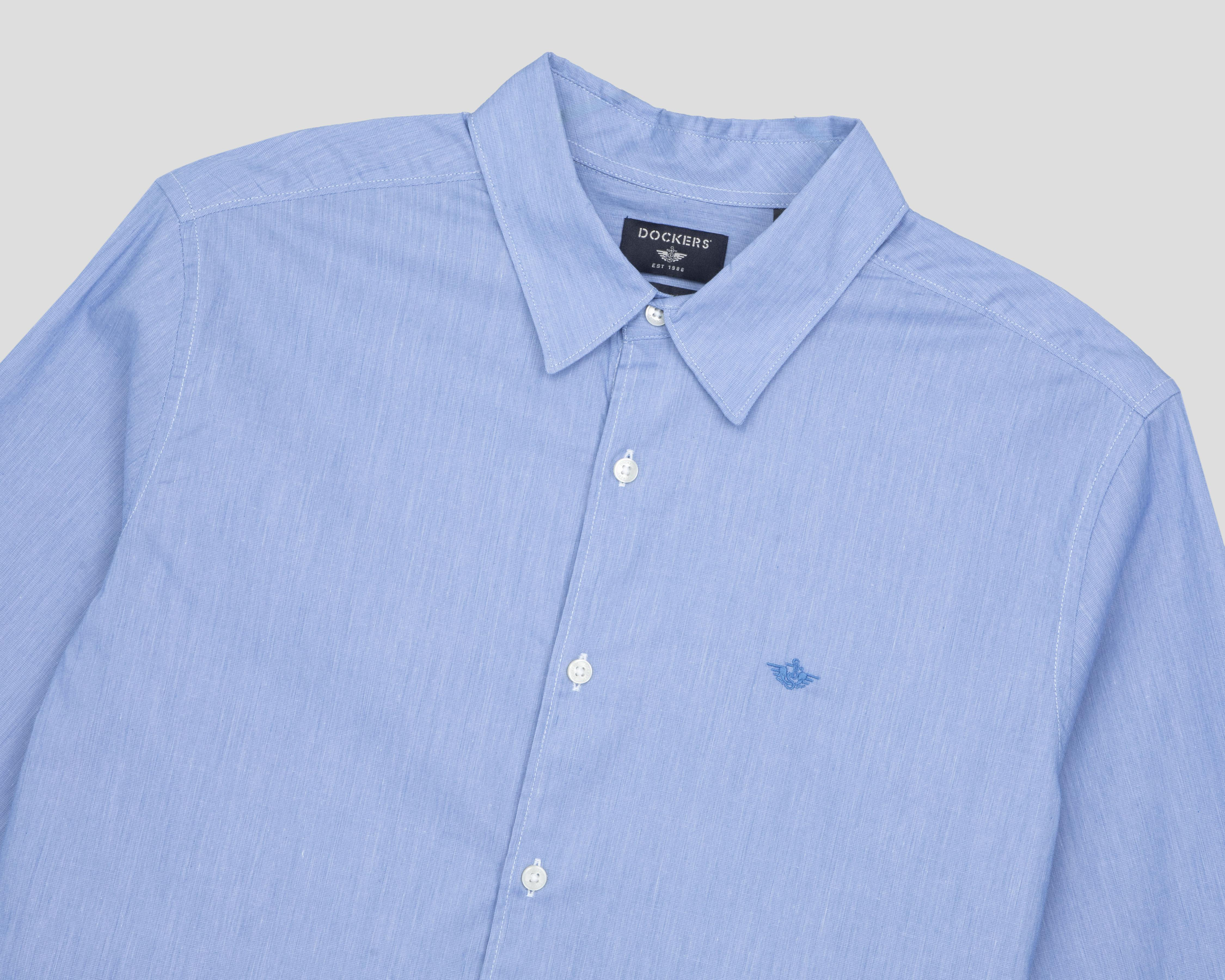 Foto 3 | Camisa Casual Dockers Slim para Hombre