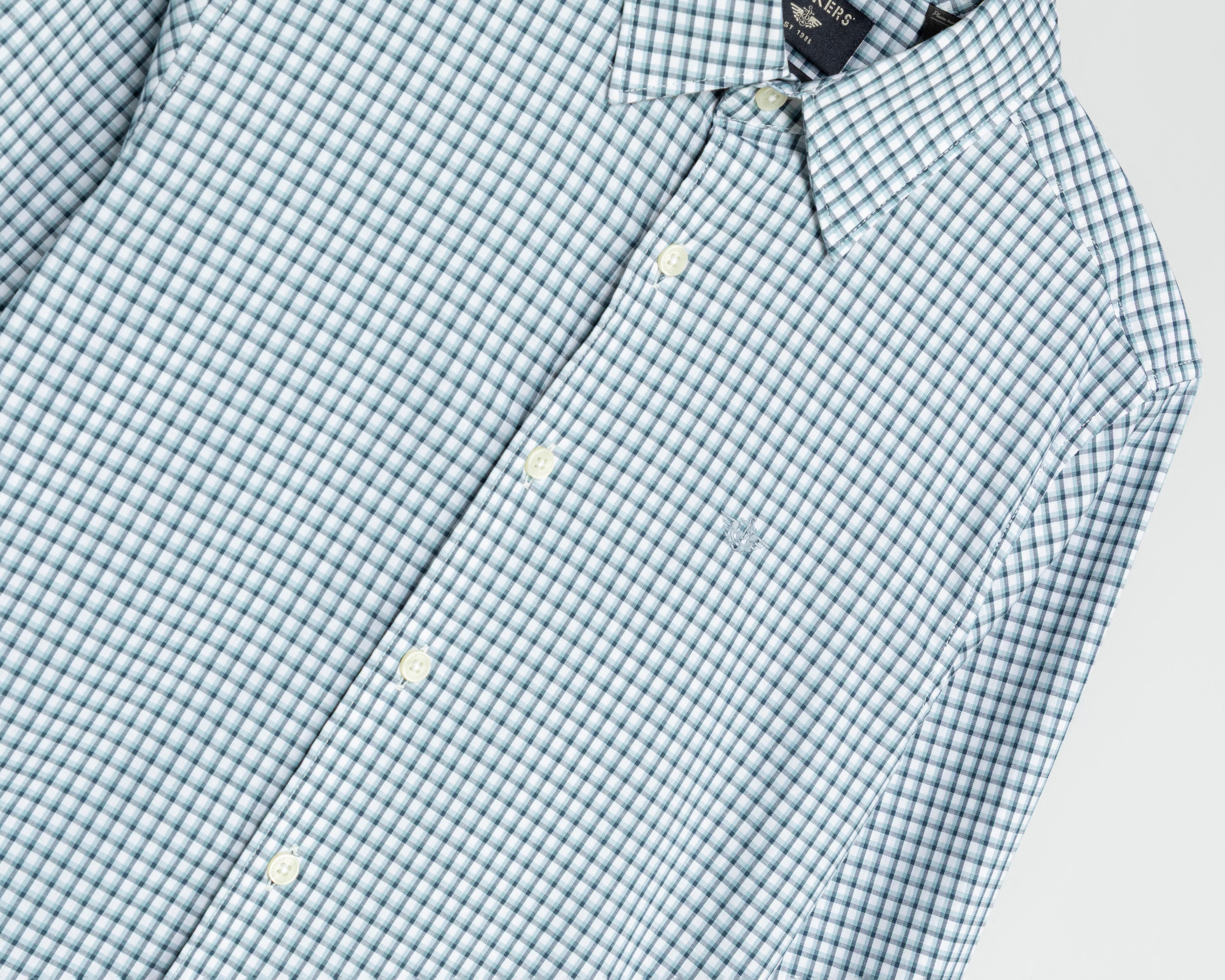 Foto 4 pulgar | Camisa Casual Dockers Slim Fit a Cuadros para Hombre