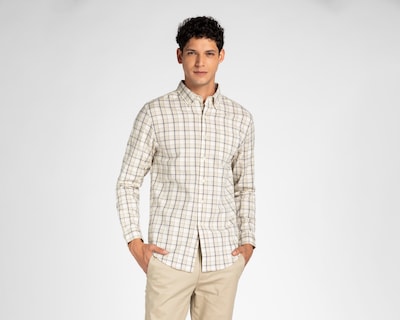 Foto 1 | Camisa Casual Dockers Regular a Cuadros para Hombre