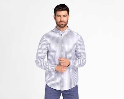 Foto 1 | Camisa Casual Dockers Regular de Rayas para Hombre