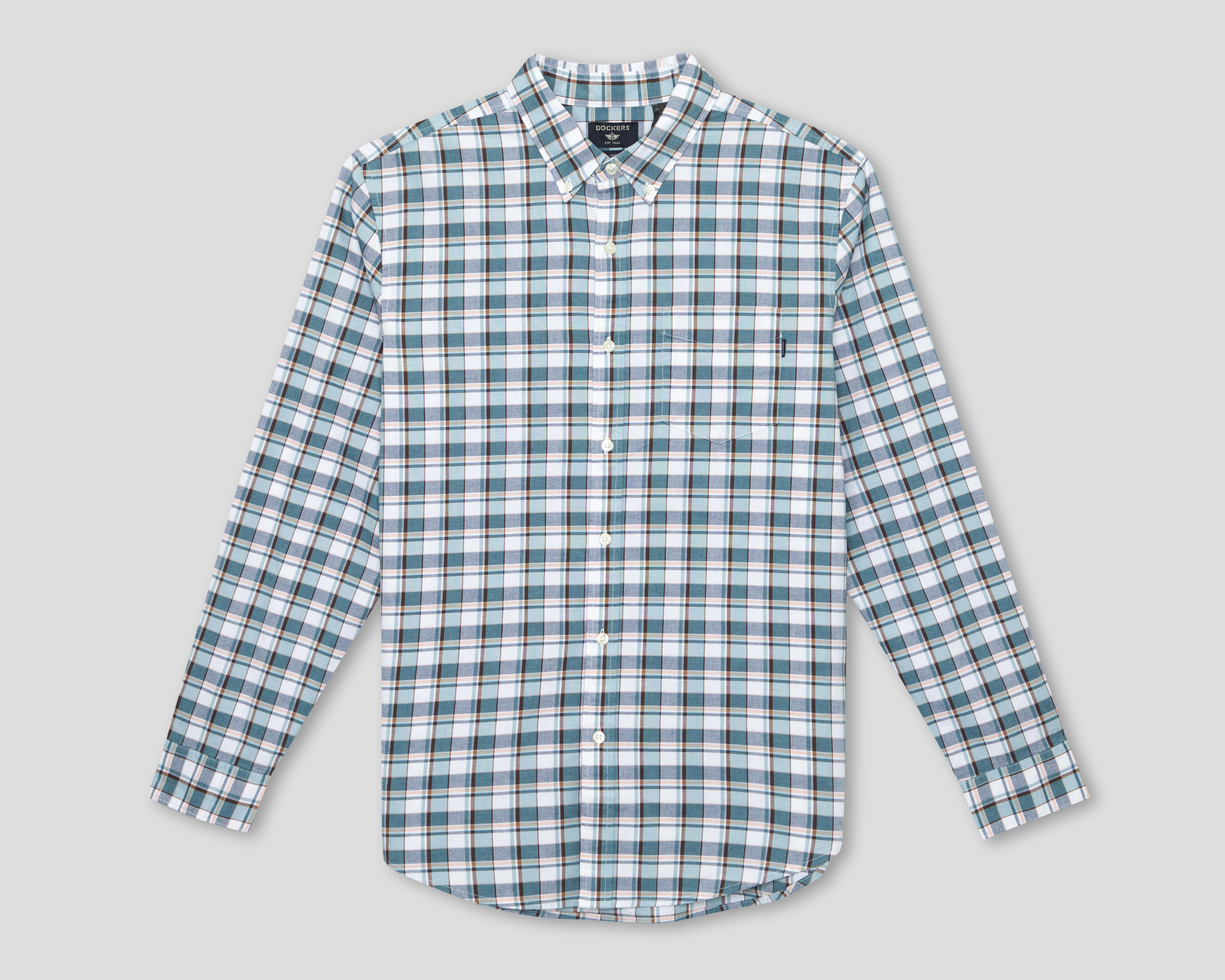 Foto 2 pulgar | Camisa Casual Dockers a Cuadros para Hombre