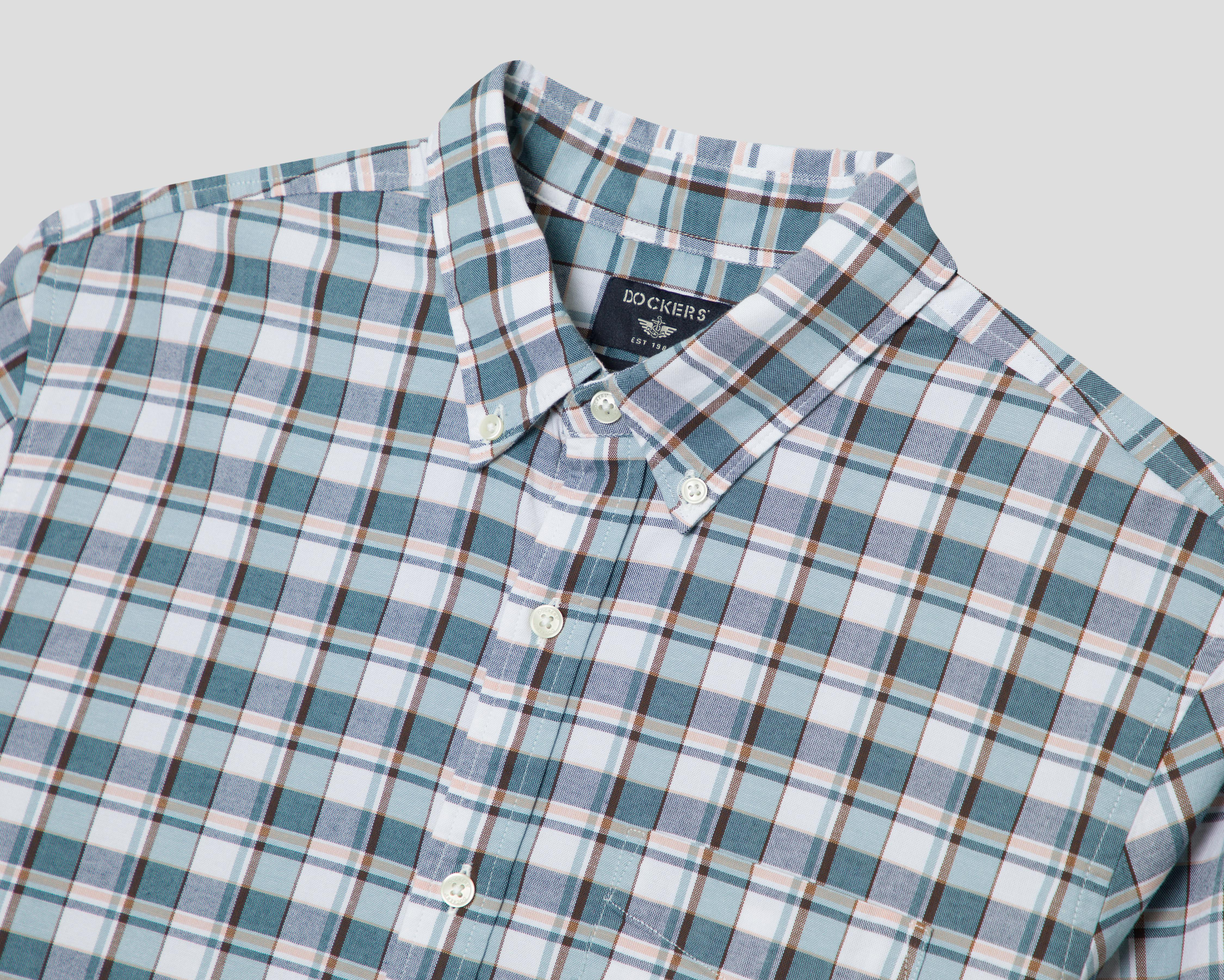 Foto 4 pulgar | Camisa Casual Dockers a Cuadros para Hombre