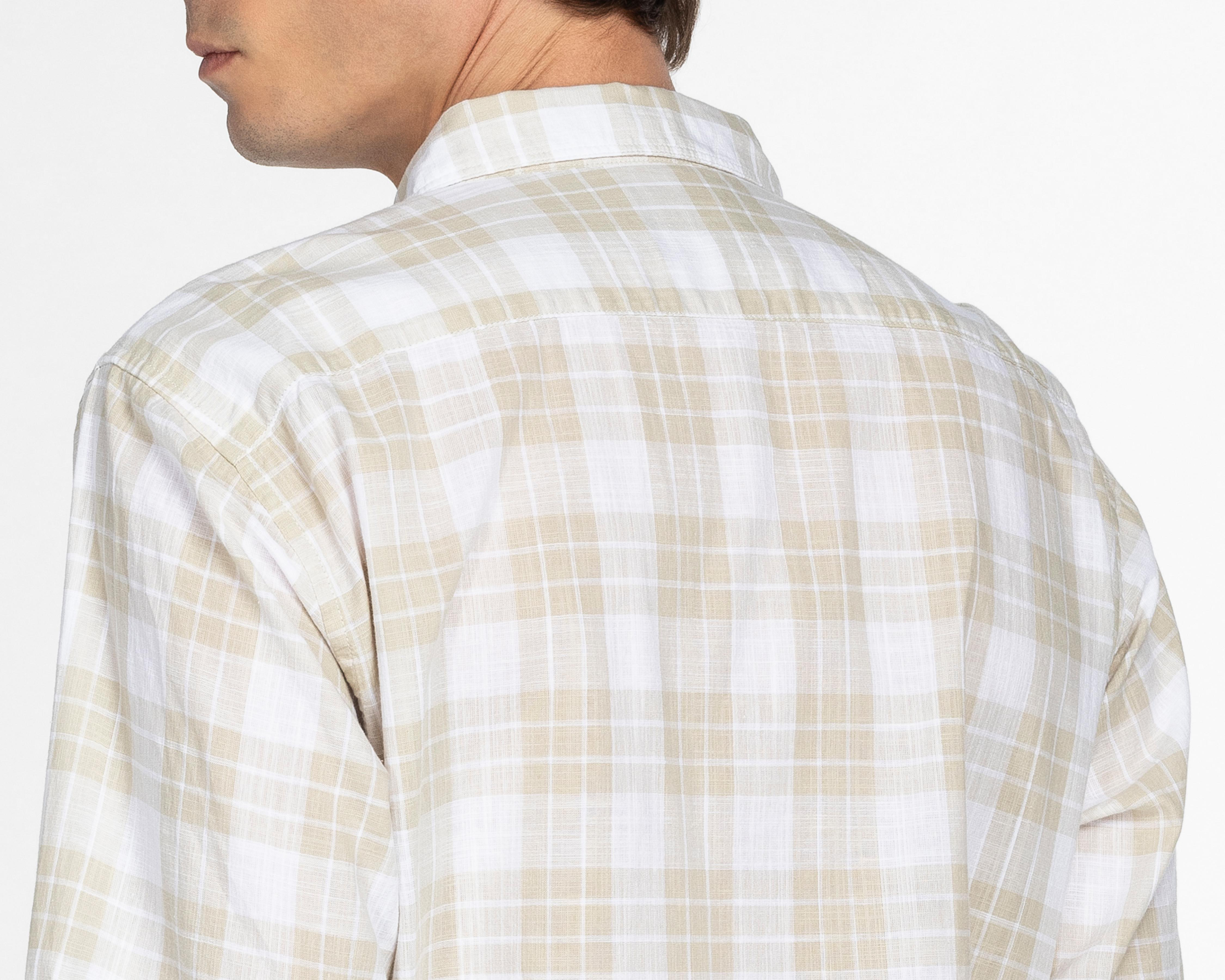 Foto 5 pulgar | Camisa Casual de Algodón Dockers Regular a Cuadros para Hombre