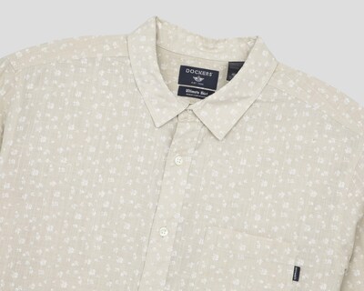 Foto 3 | Camisa Casual de Algodón Dockers Regular Floral para Hombre