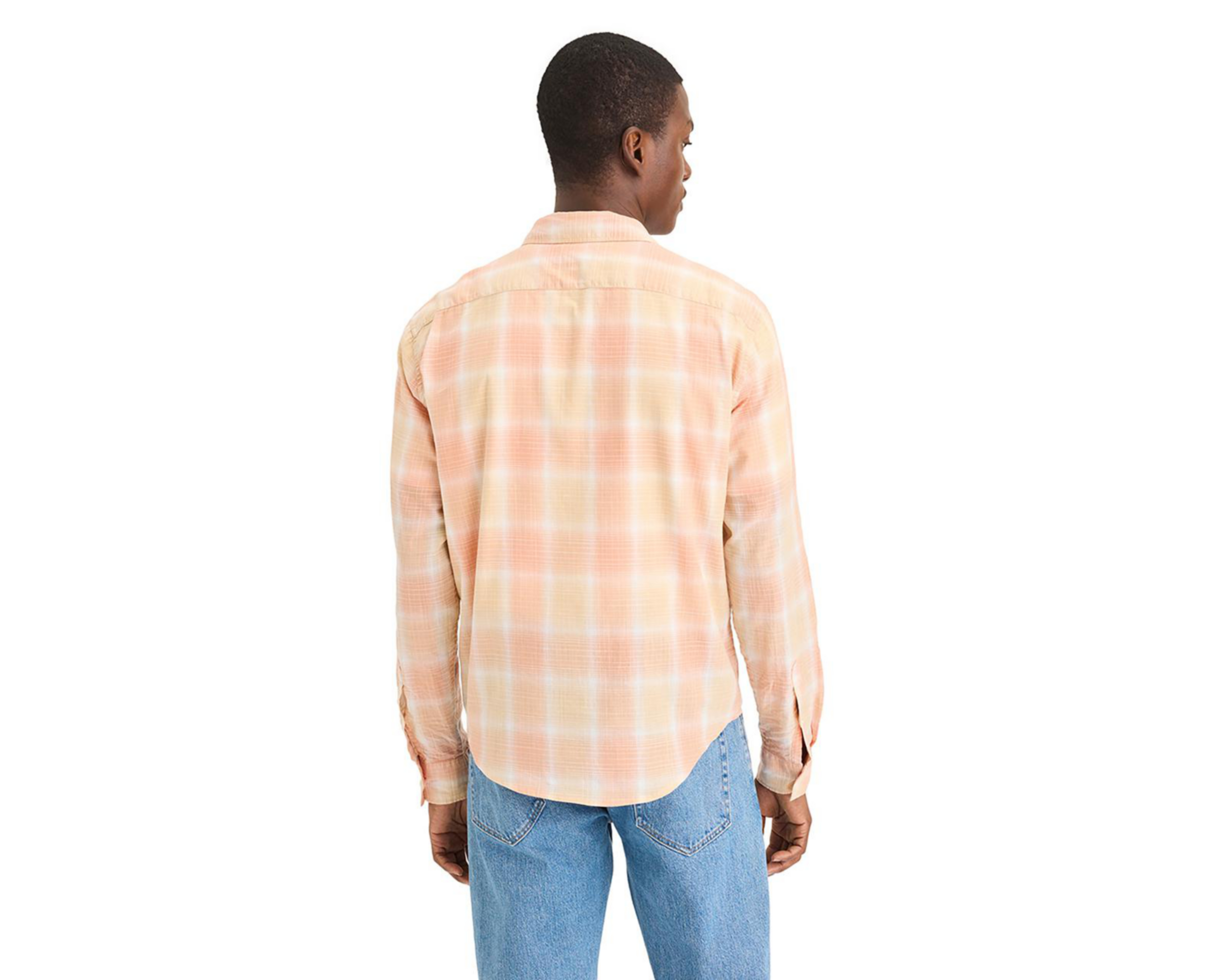 Foto 3 pulgar | Camisa Casual de Algodón Dockers Regular a Cuadros para Hombre