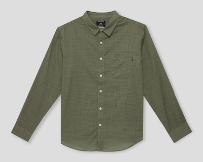 Foto 1 | Camisa de Vestir de Algodón Dockers Manga Larga Cuello Americano para Hombre