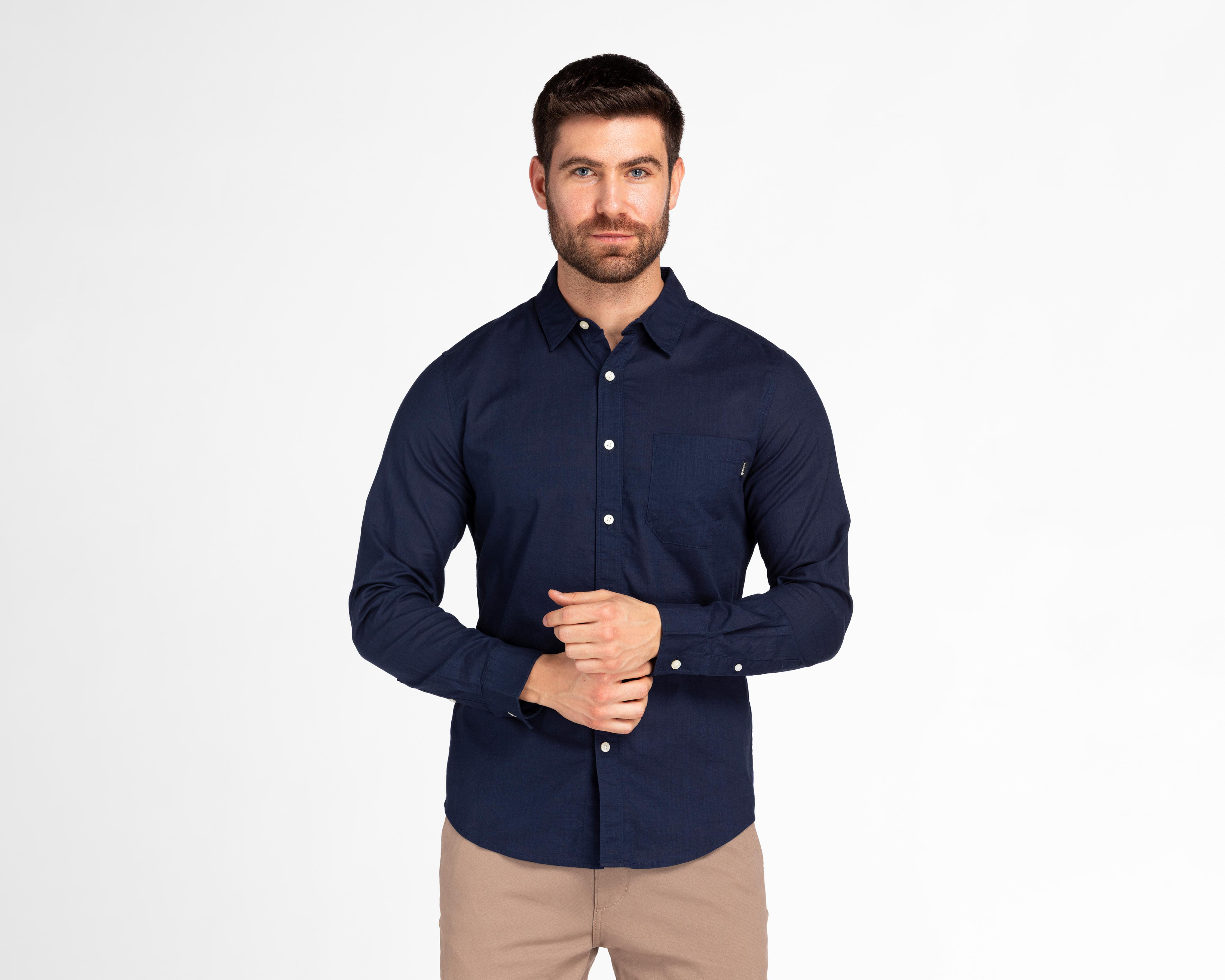 Foto 1 | Camisa Casual de Algodón Dockers Lisa para Hombre