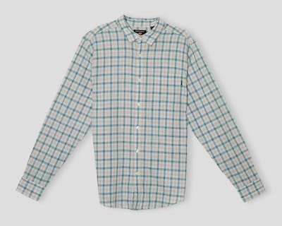 Foto 1 | Camisa Casual de Algodón Dockers Slim a Cuadros para Hombre