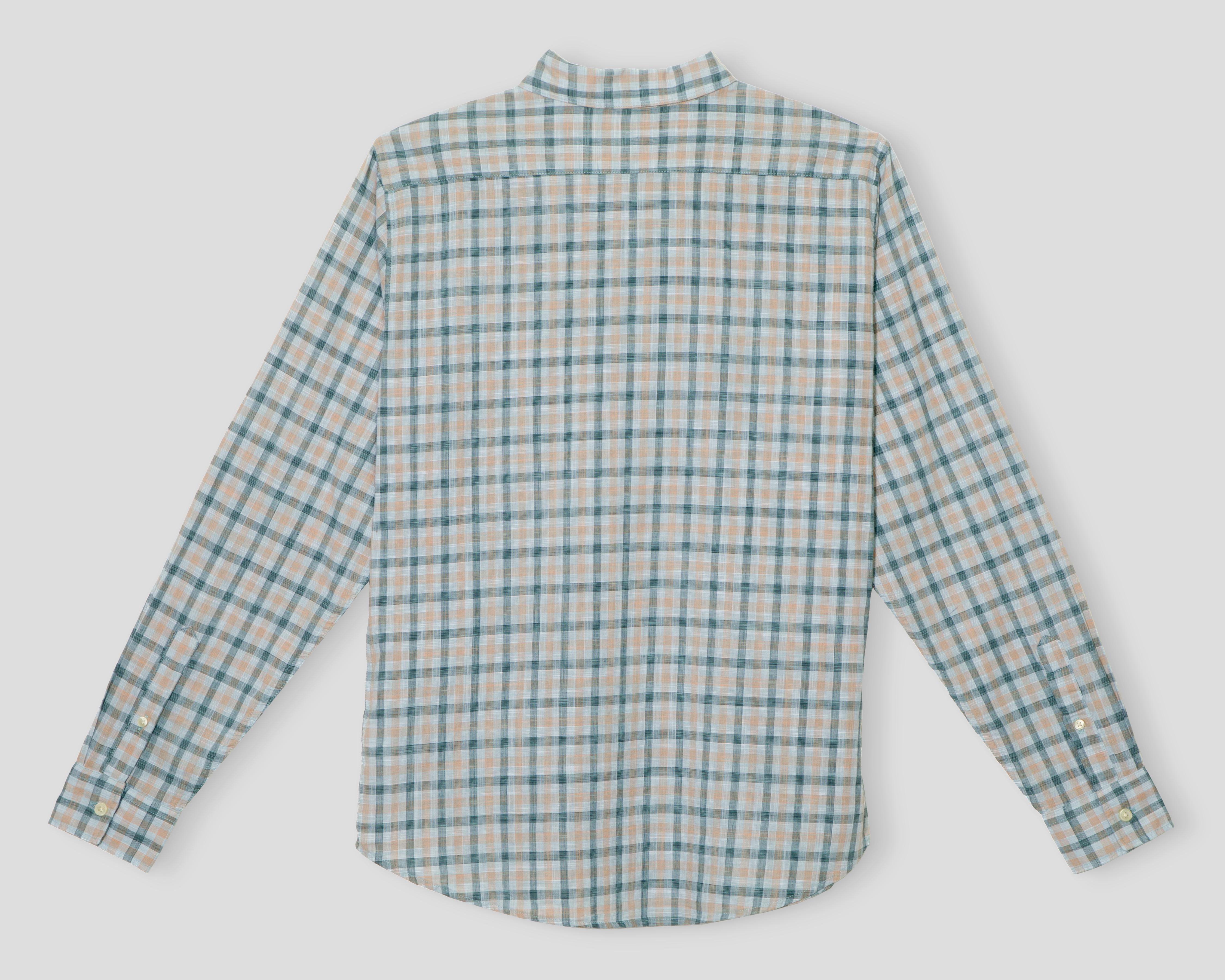 Foto 3 pulgar | Camisa Casual de Algodón Dockers  Slim a Cuadros para Hombre