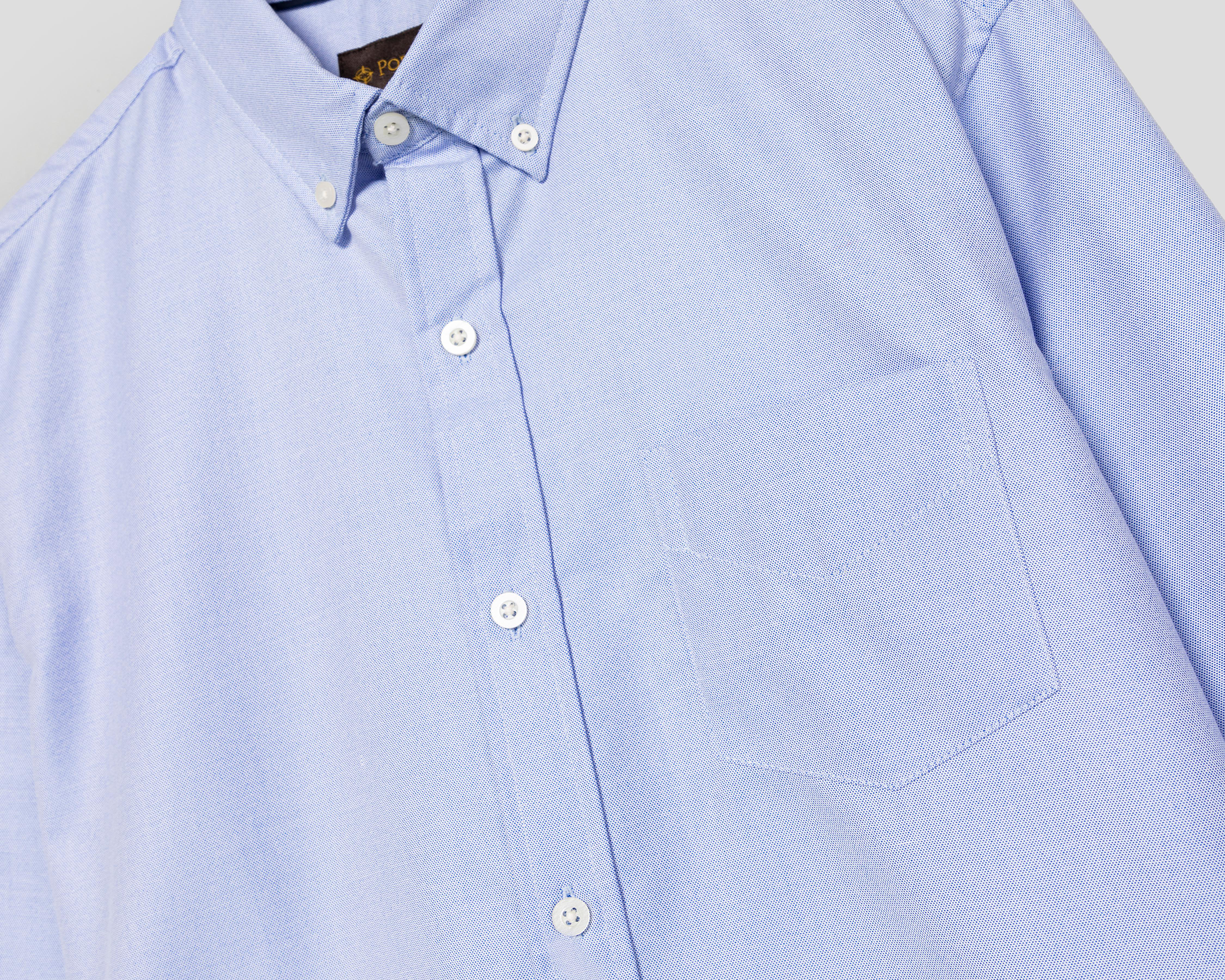 Foto 3 | Camisa Casual Porto Sur Regular Lisa