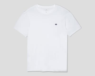 Foto 1 | Playera de Cuello Redondo Blanca Dockers para Hombre