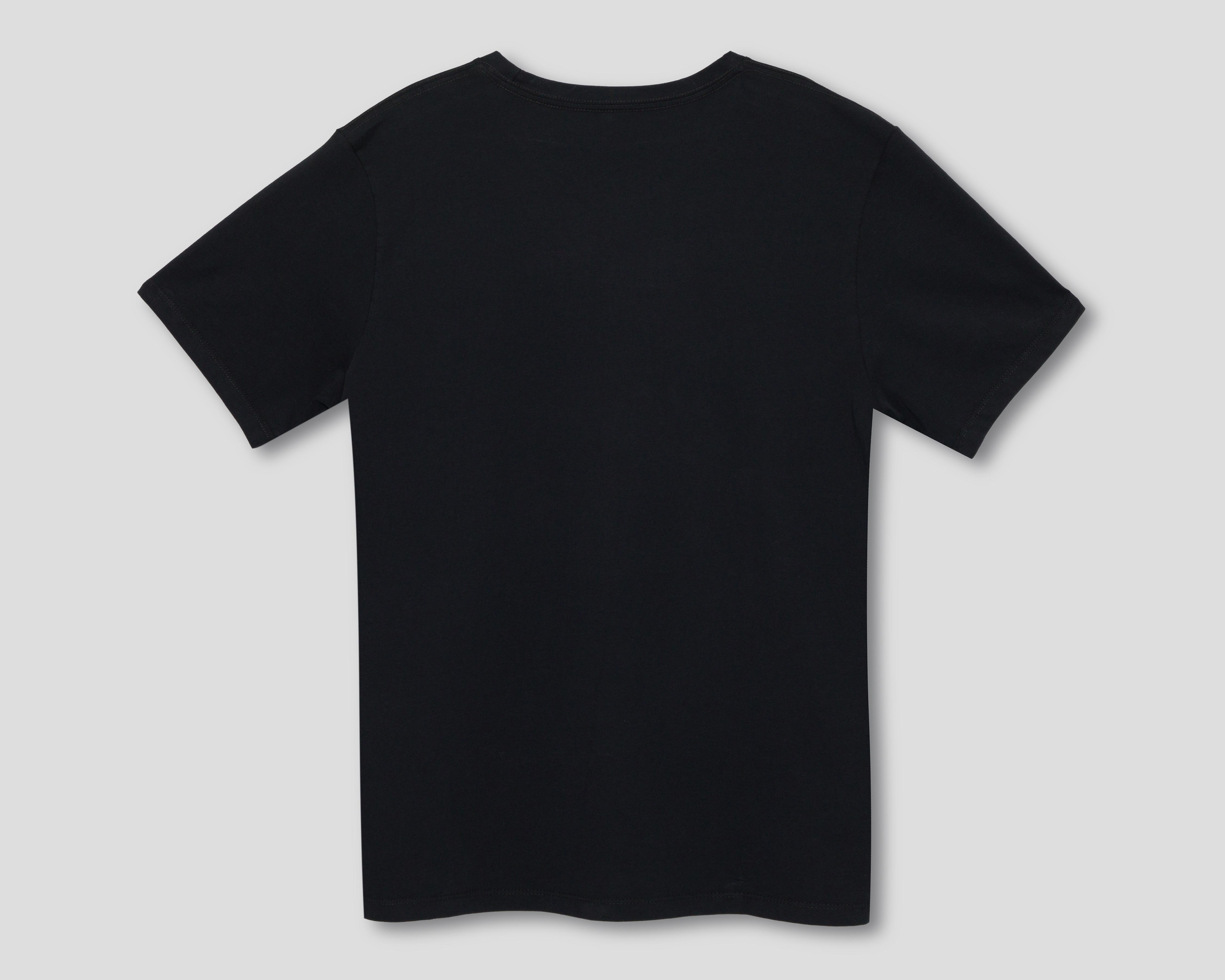 Foto 3 pulgar | Playera de Cuello Redondo Dockers Negro para Hombre