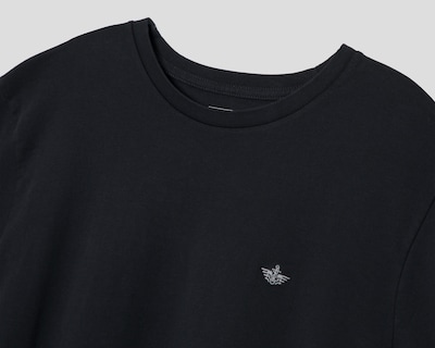 Foto 3 | Playera de Cuello Redondo Dockers Negro para Hombre