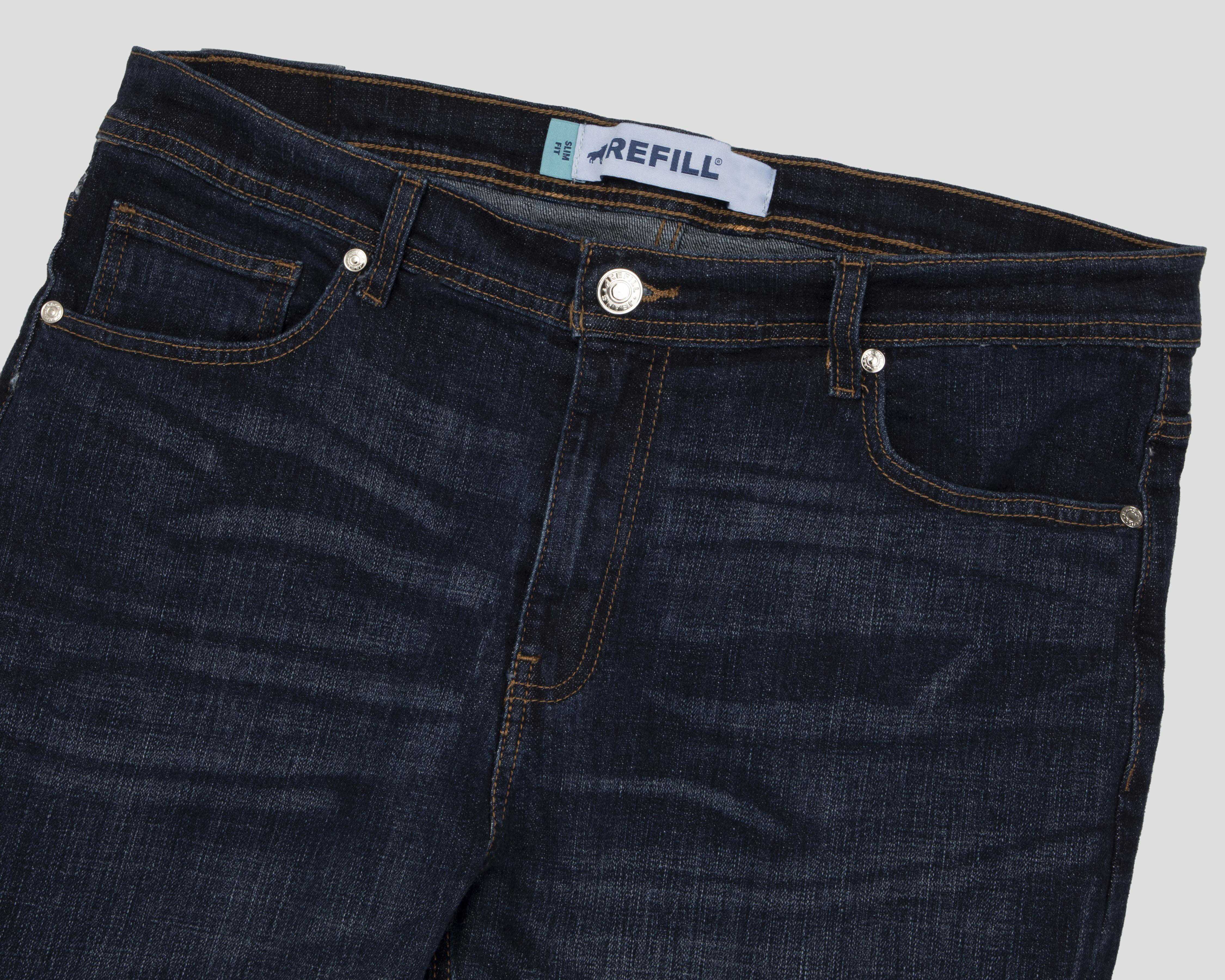 Foto 4 pulgar | Jeans Slim Refill para Hombre