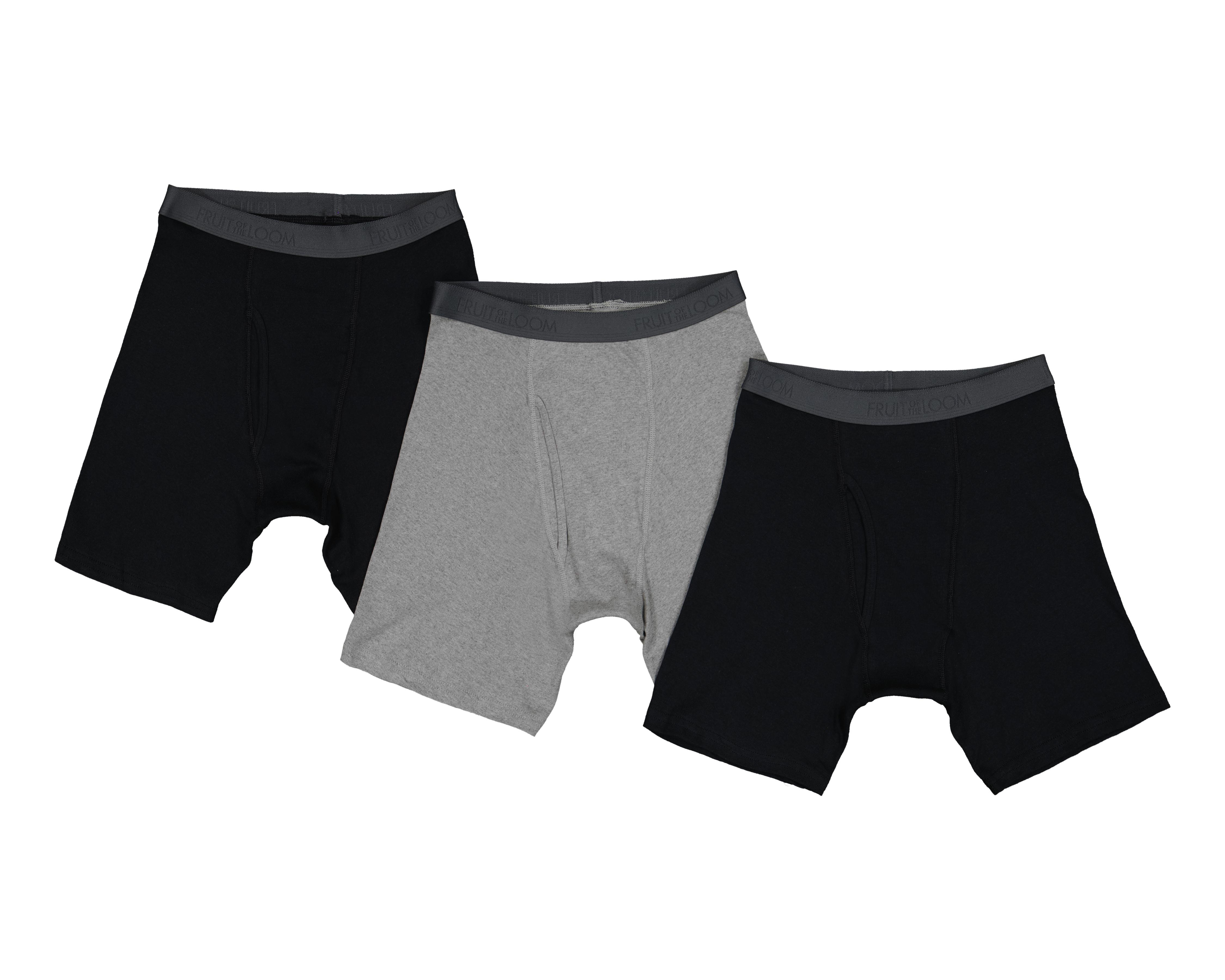Bóxer Largo Fruit Of The Loom para Hombre 3 Piezas