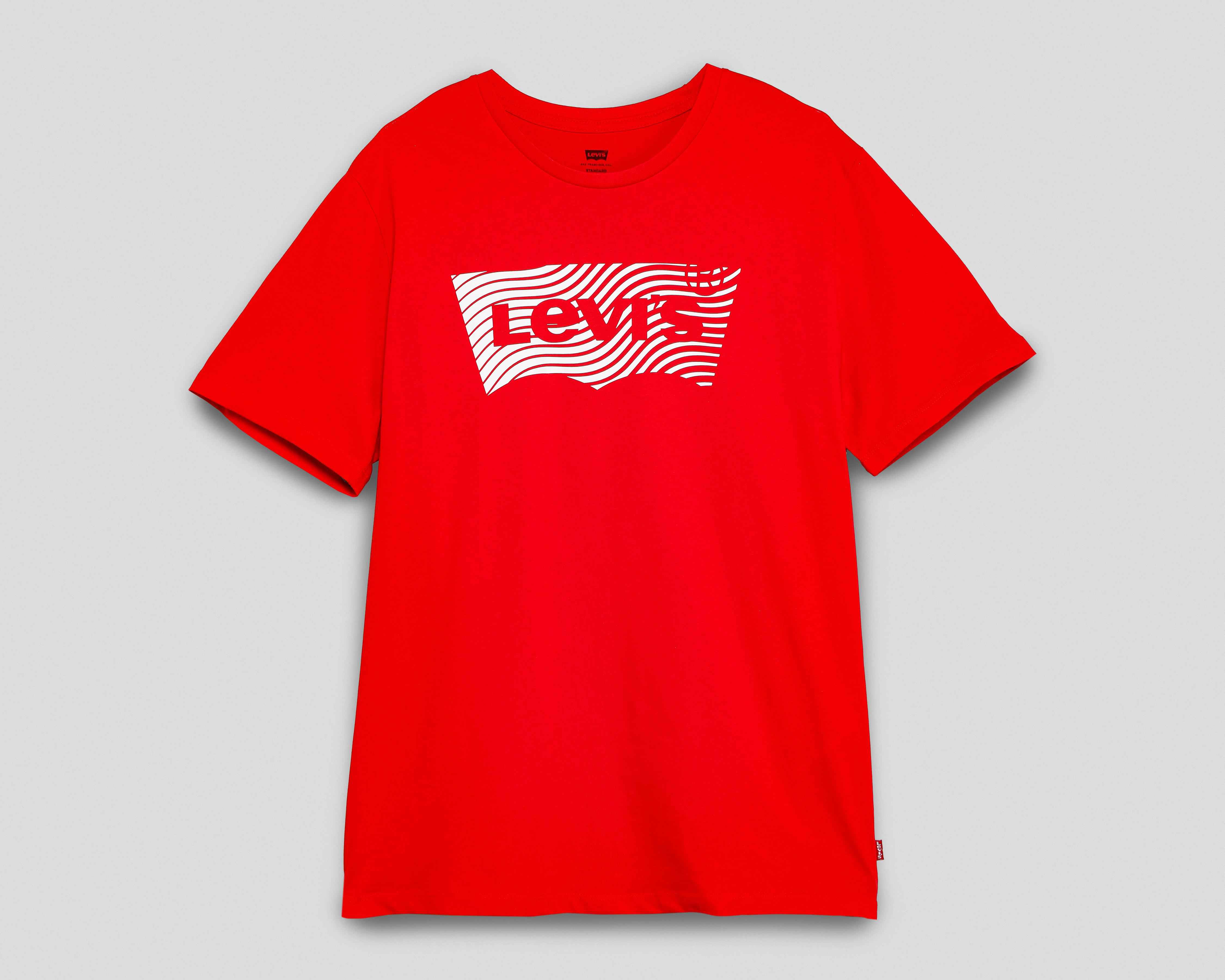 Foto 2 pulgar | Playera Levi's Cuello Redondo