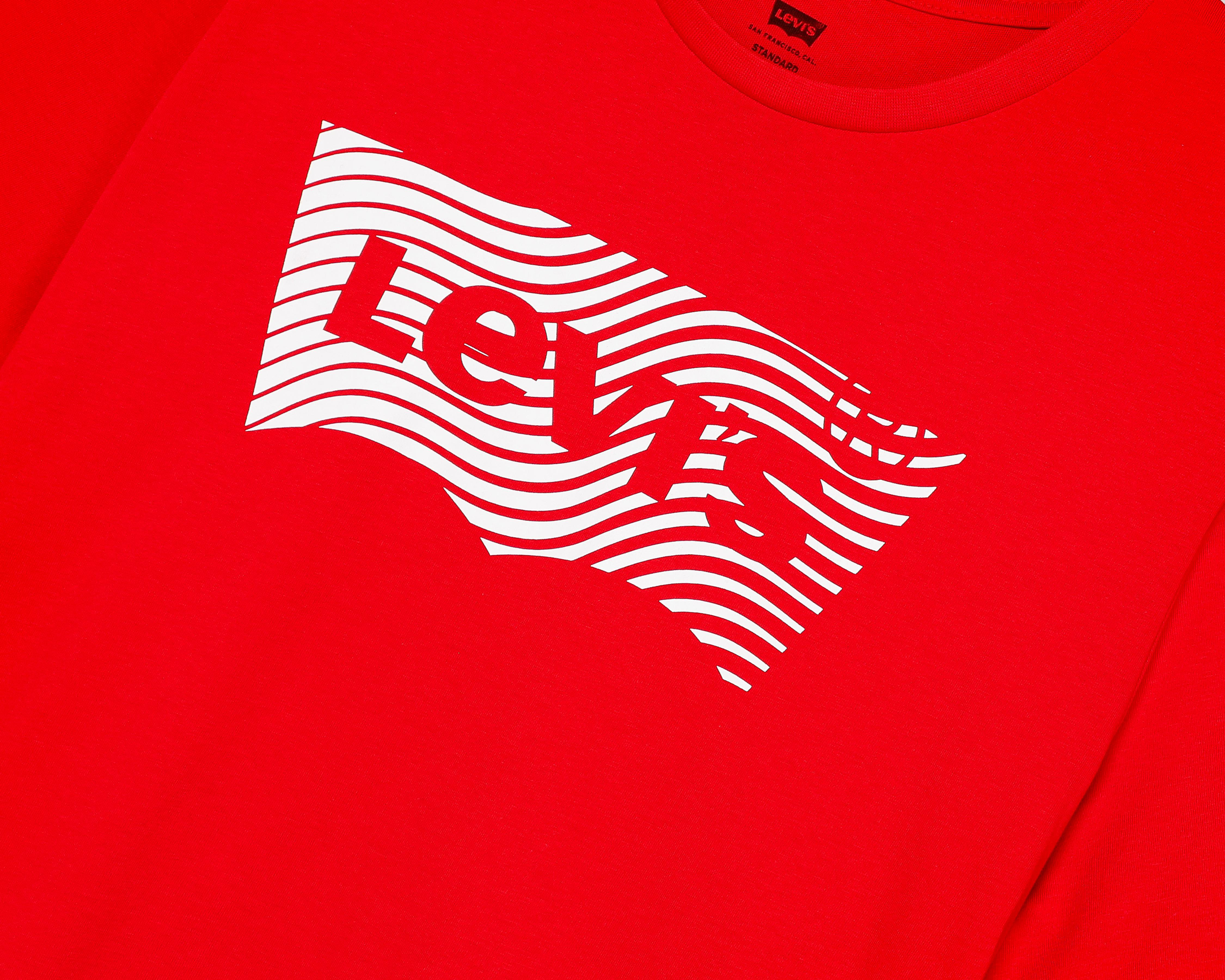 Foto 4 pulgar | Playera Levi's Cuello Redondo