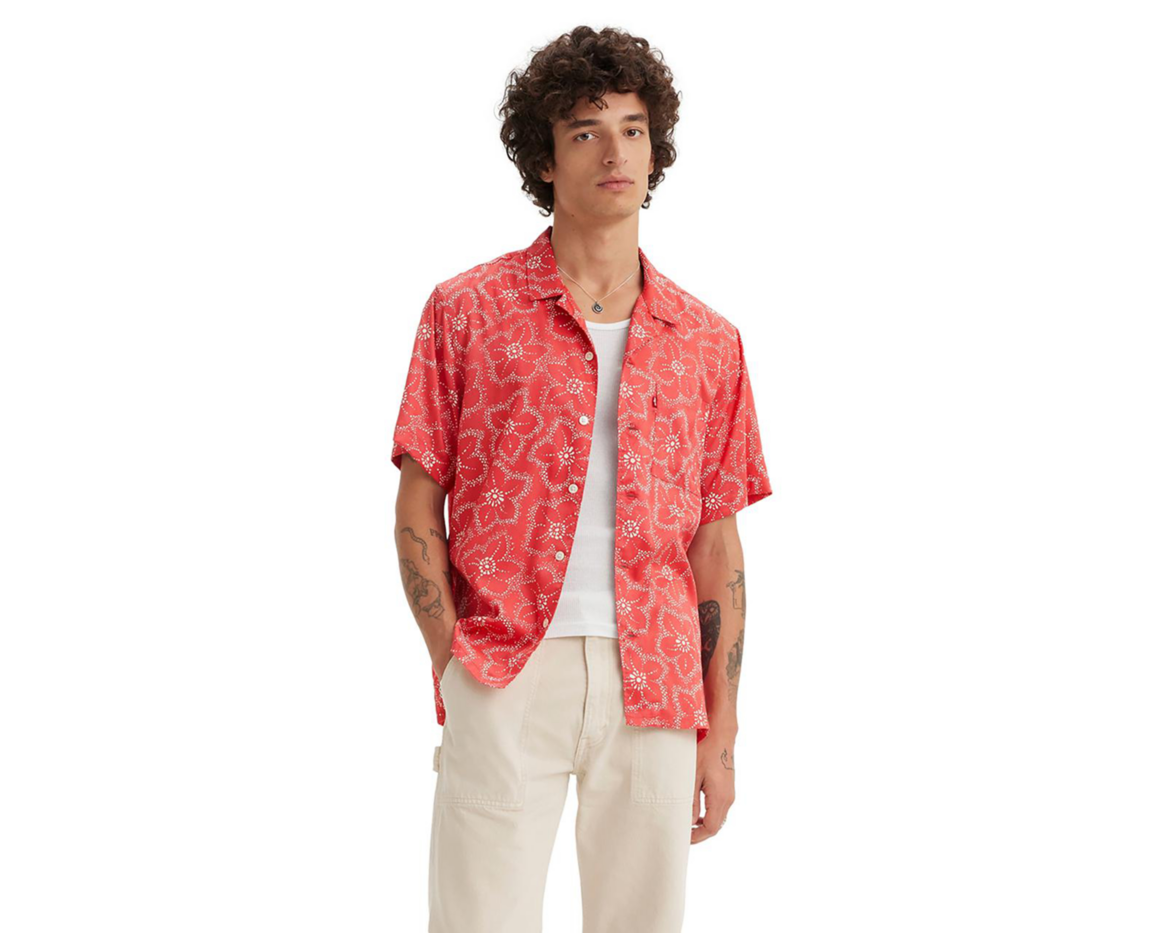 Foto 2 pulgar | Camisa Casual Levi's Estampada para Hombre
