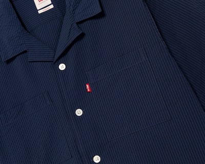 Foto 3 | Camisa Casual Levi's Regular a Rayas