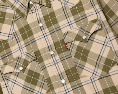 Foto 3 | Camisa Casual de Algodón Levi's Regular a Cuadros