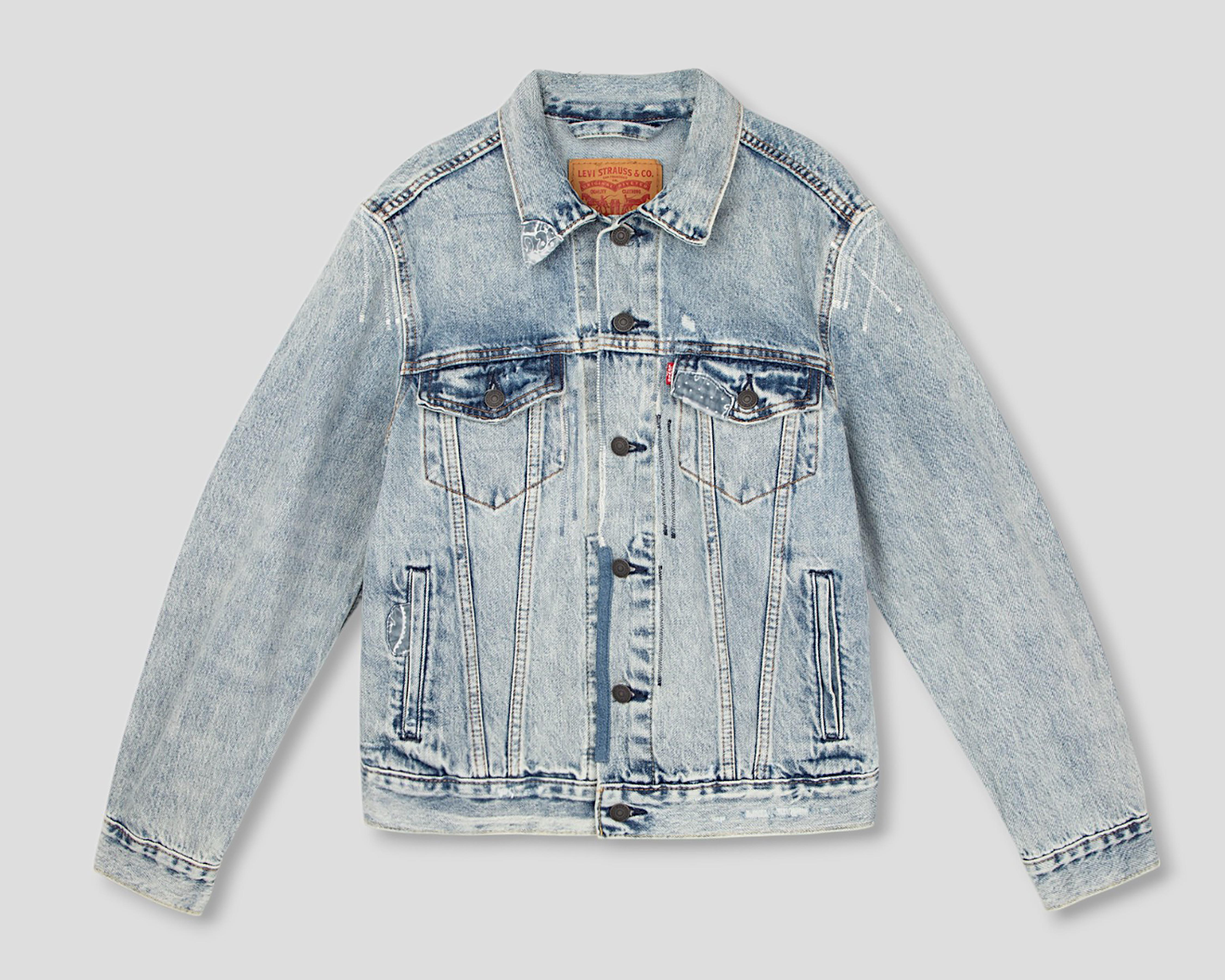 Foto 1 | Chamarra Levi's Trucker de Mezclilla