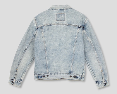Foto 2 | Chamarra Levi's Trucker de Mezclilla
