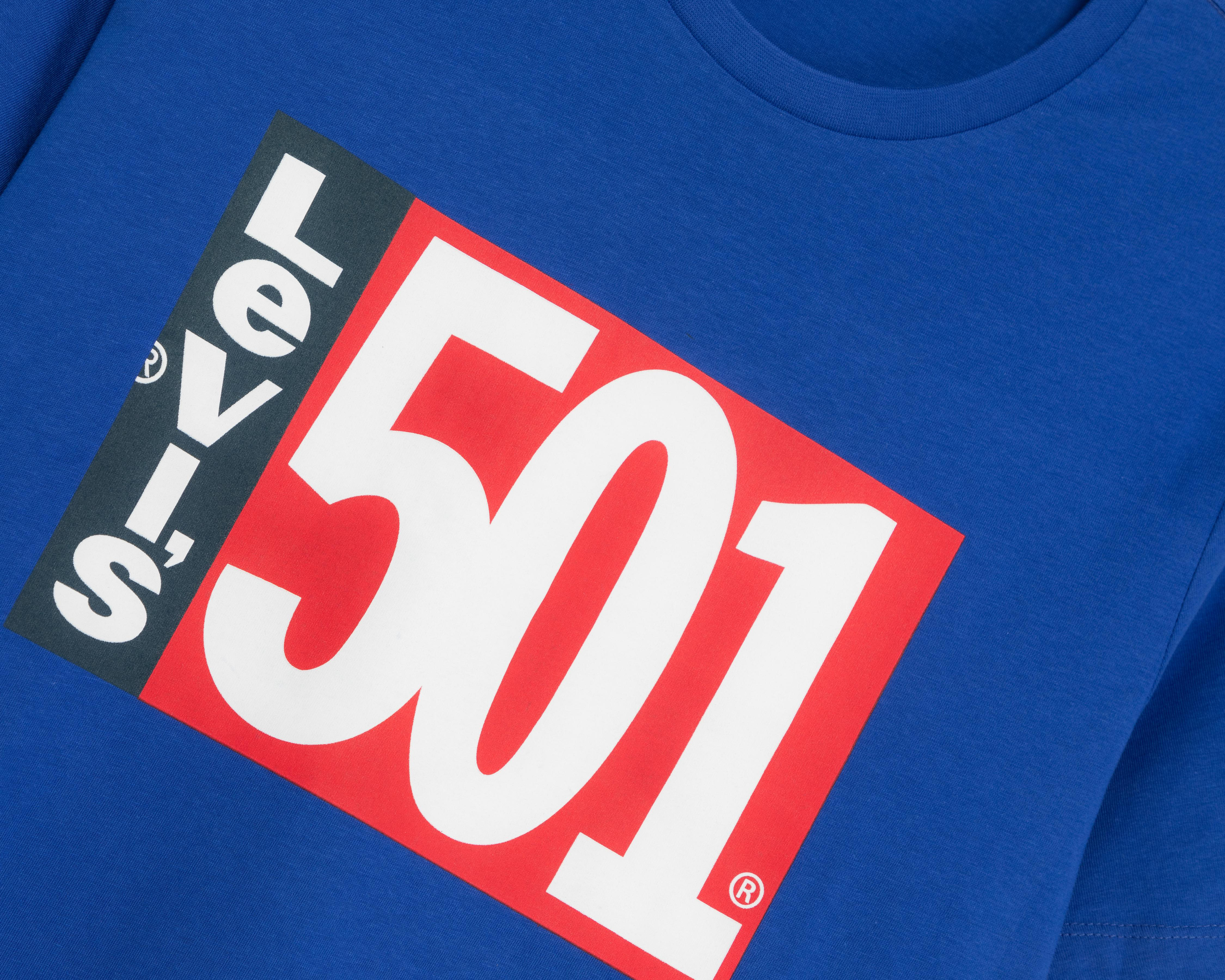Foto 4 pulgar | Playera Levi's Cuello Redondo