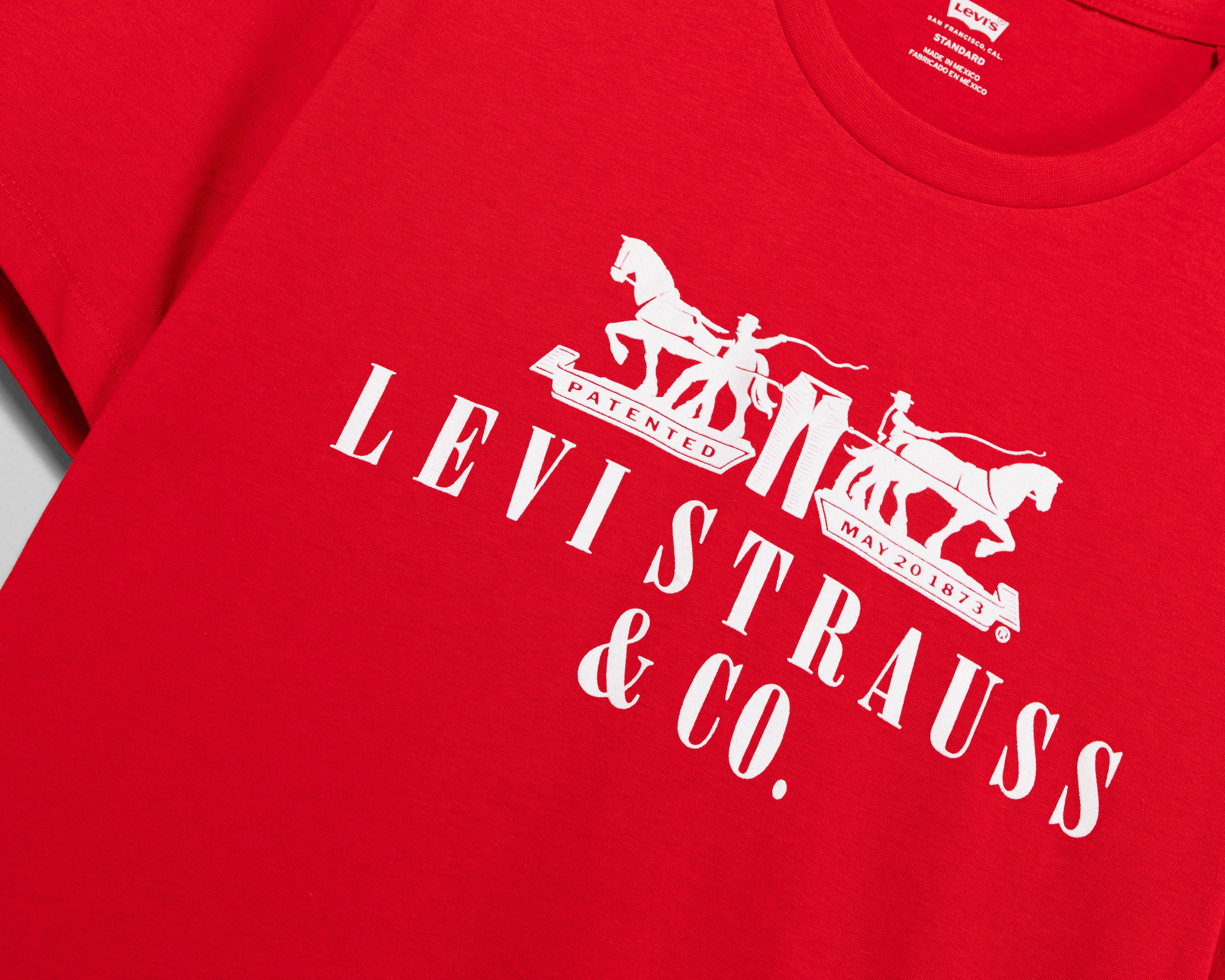 Foto 4 pulgar | Playera Levi's Cuello Redondo