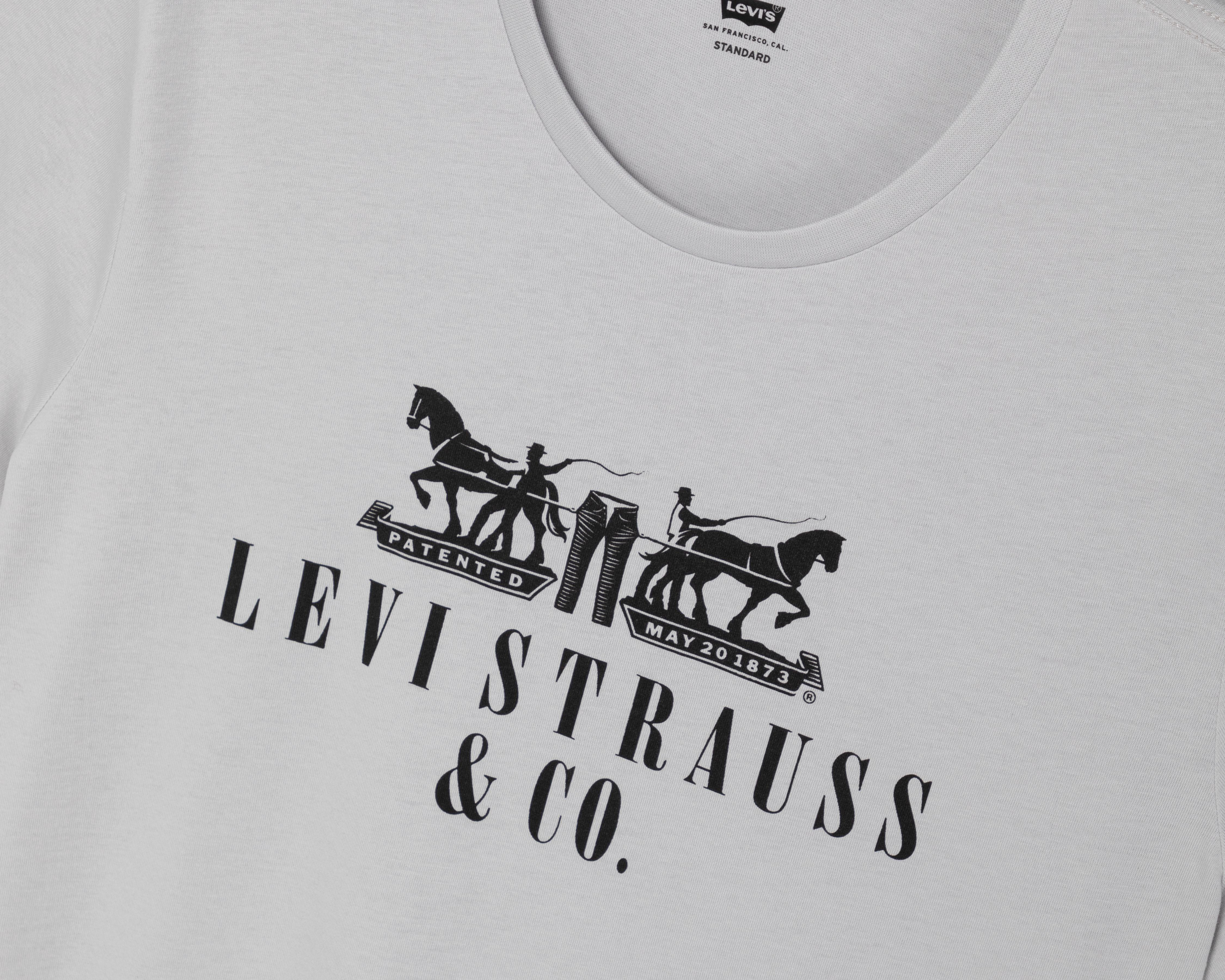 Foto 4 pulgar | Playera Levi's Cuello Redondo