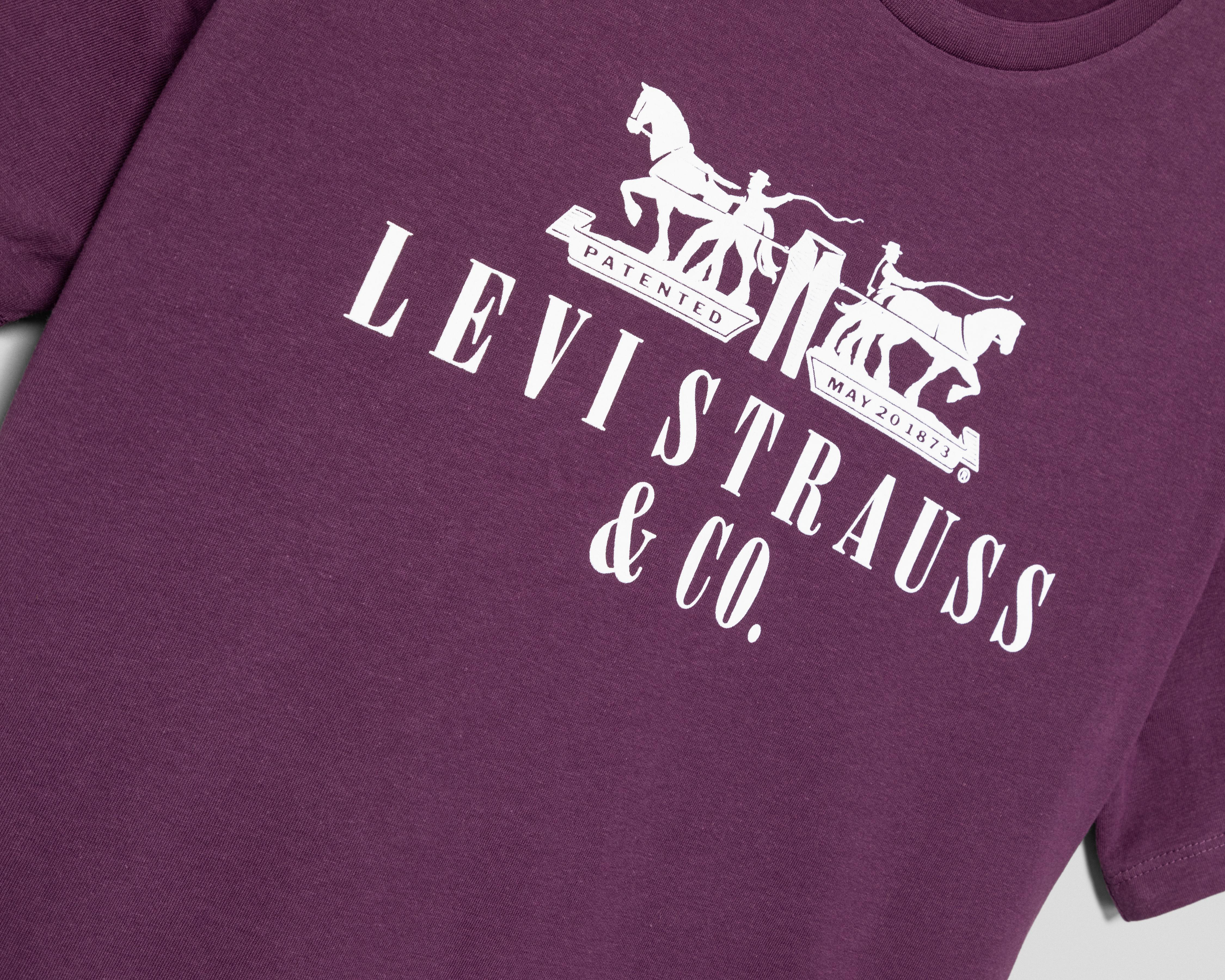Foto 4 pulgar | Playera Levi's Cuello Redondo
