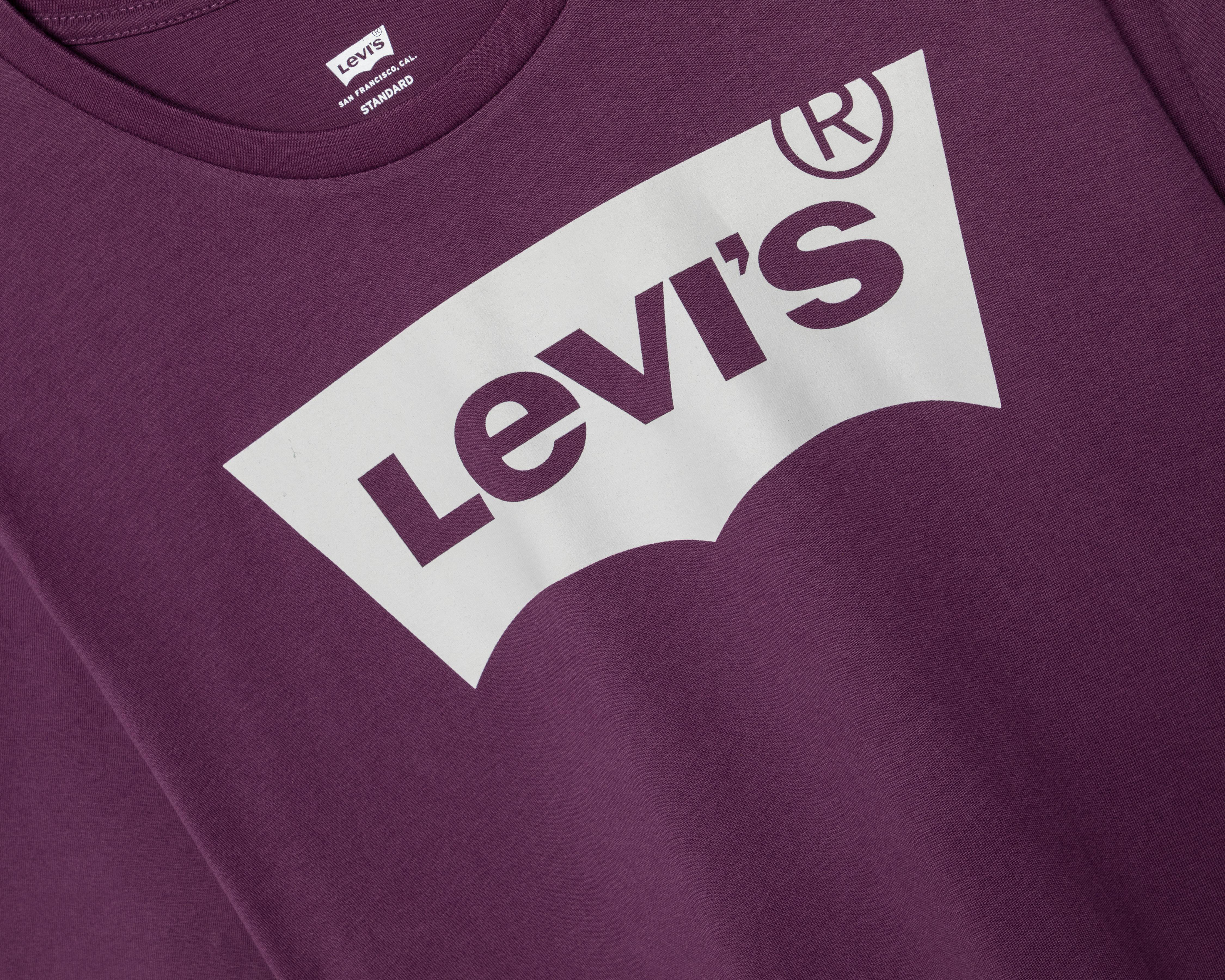 Foto 4 pulgar | Playera Levi's Cuello Redondo