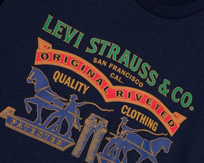 Foto 3 | Playera Levi's Cuello Redondo