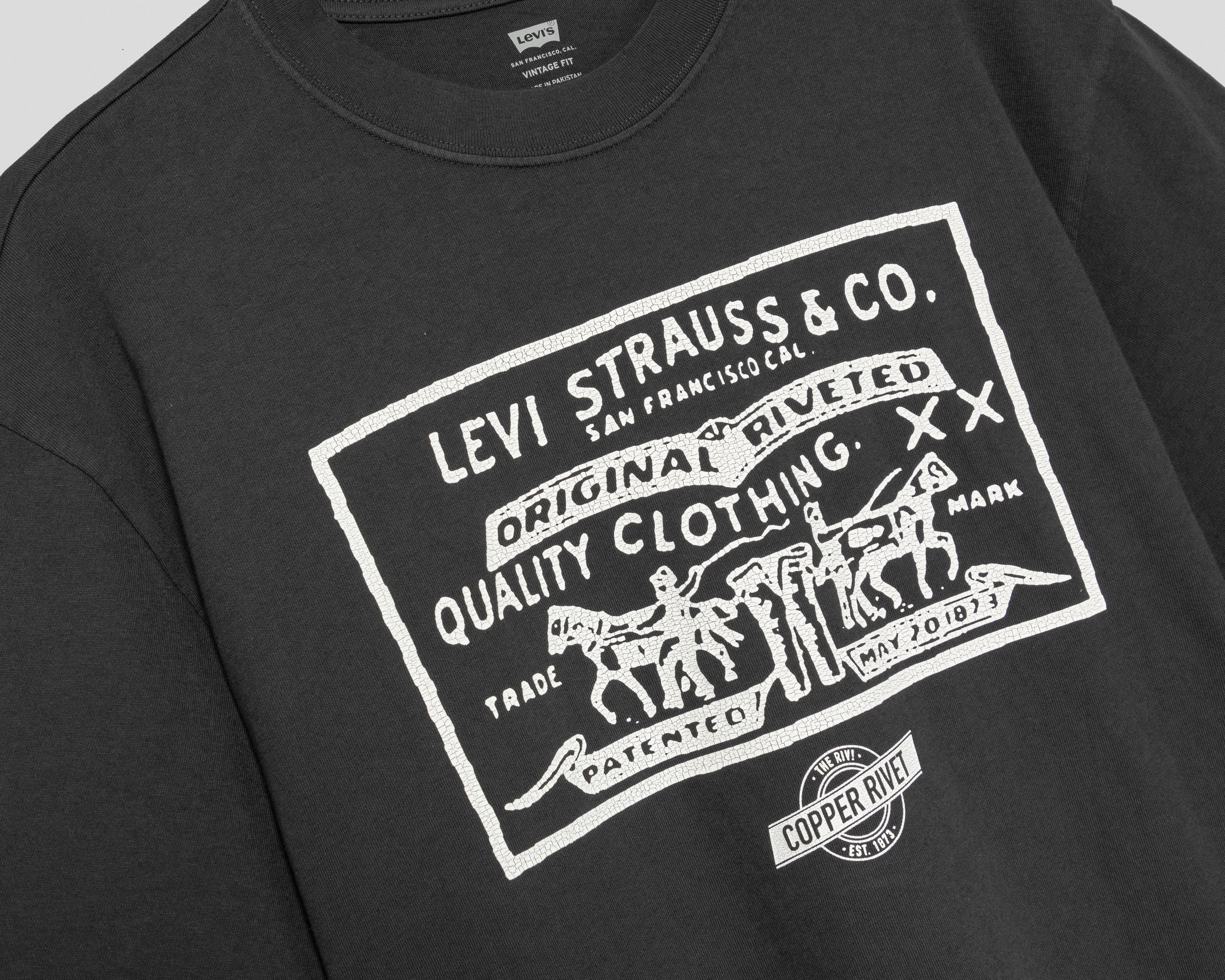 Foto 4 pulgar | Playera Levi's Cuello Redondo