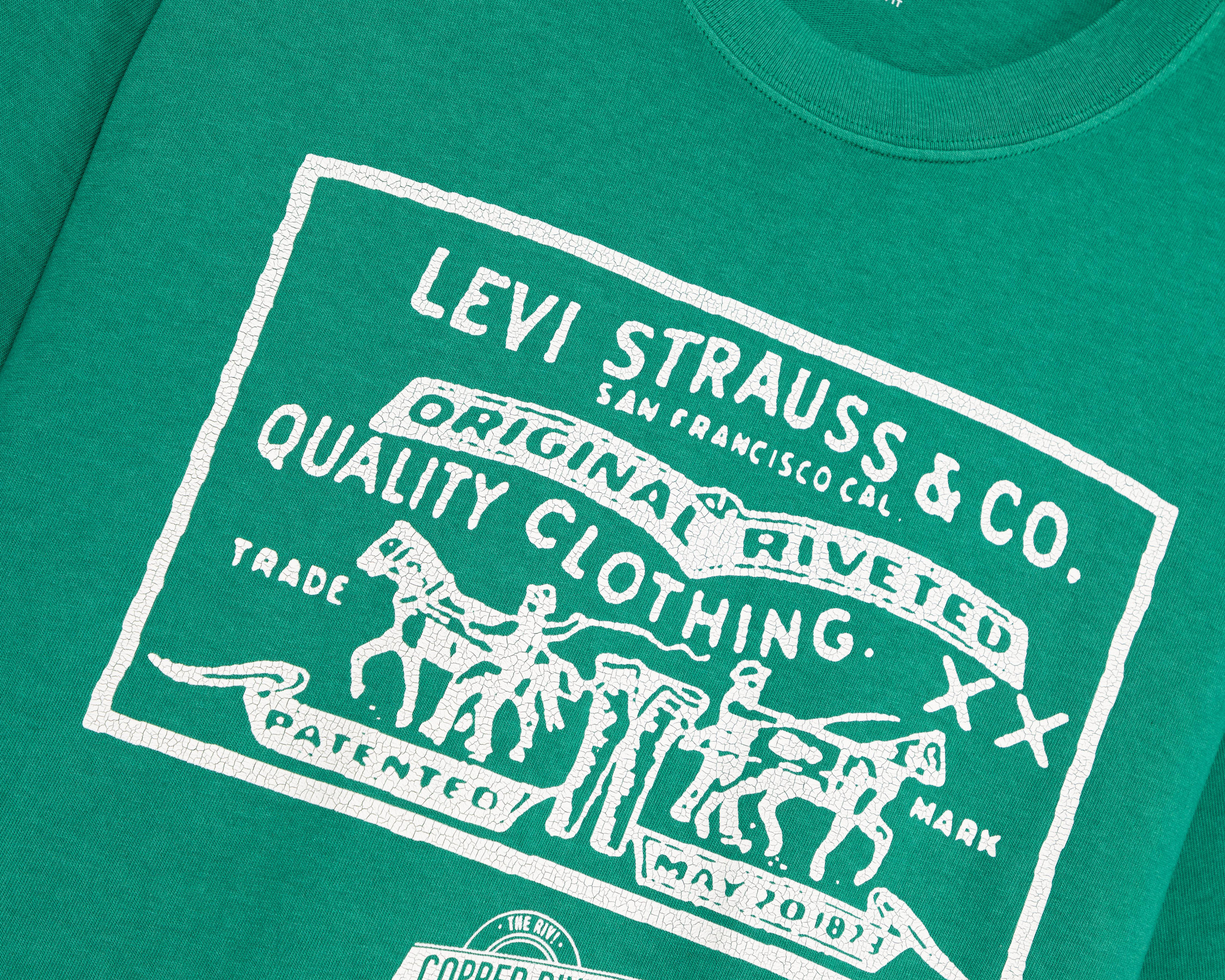 Foto 4 pulgar | Playera Levi's Cuello Redondo