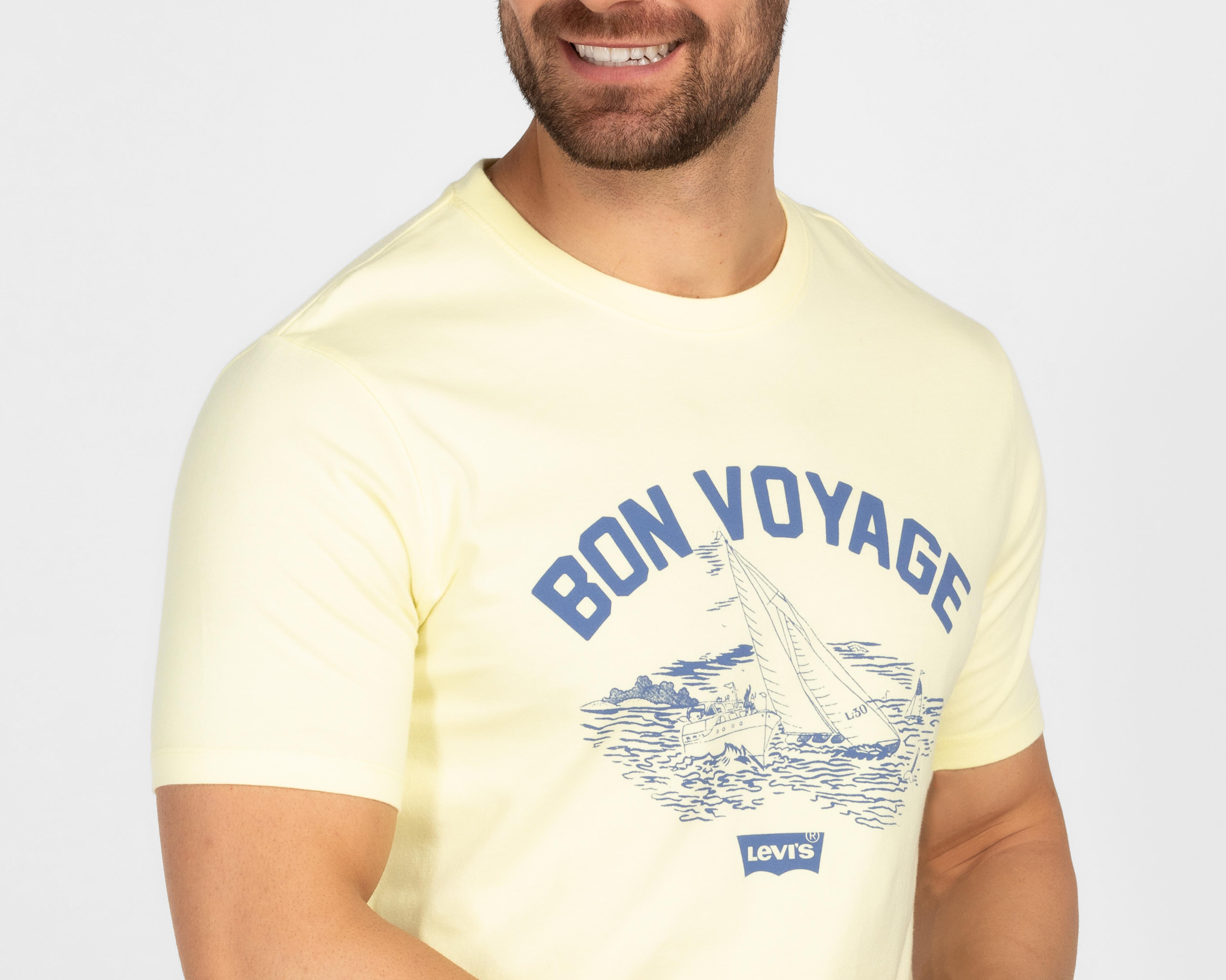 Foto 4 pulgar | Playera Levi's Cuello Redondo para Hombre