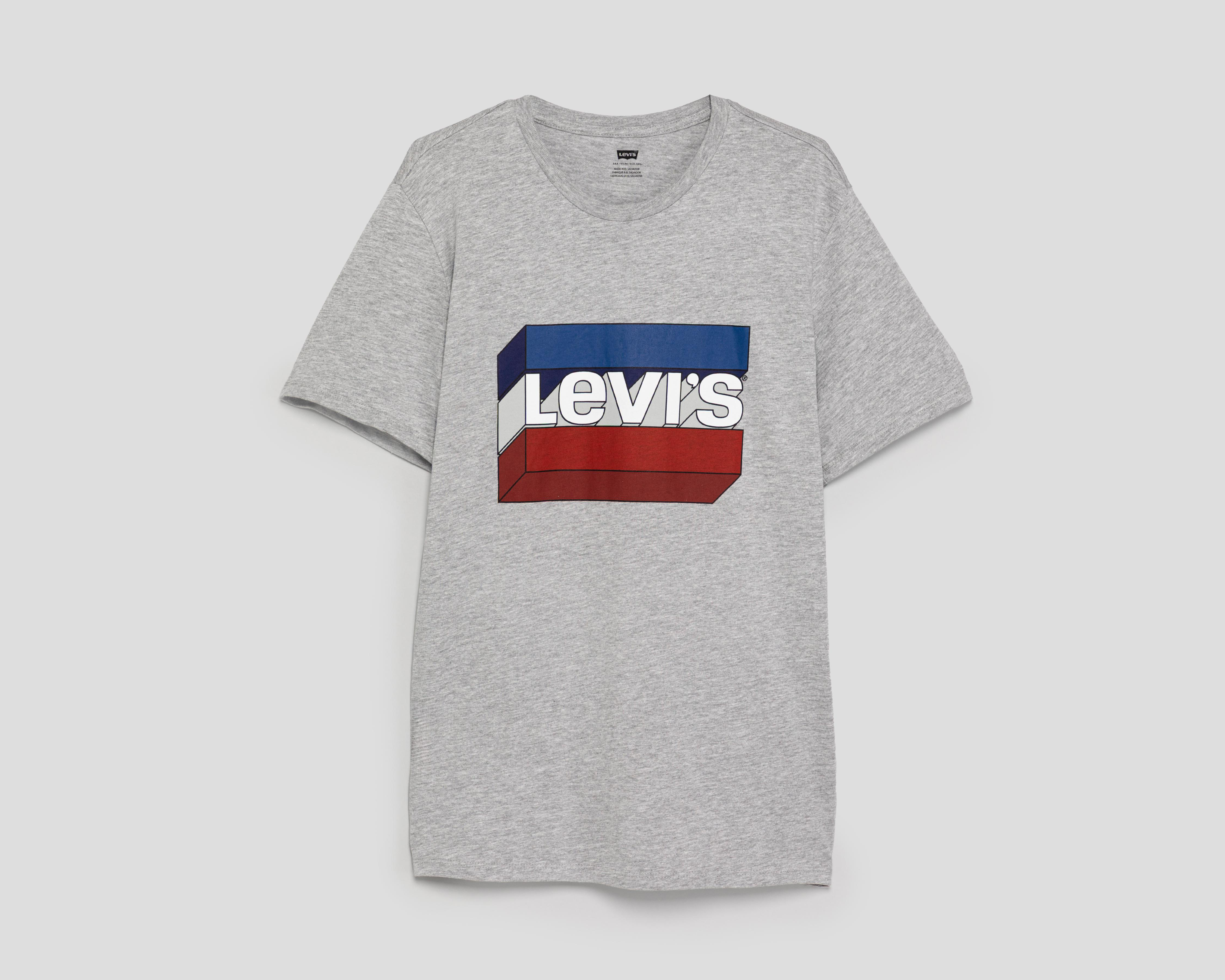 Foto 2 pulgar | Playera Levi's Cuello Redondo