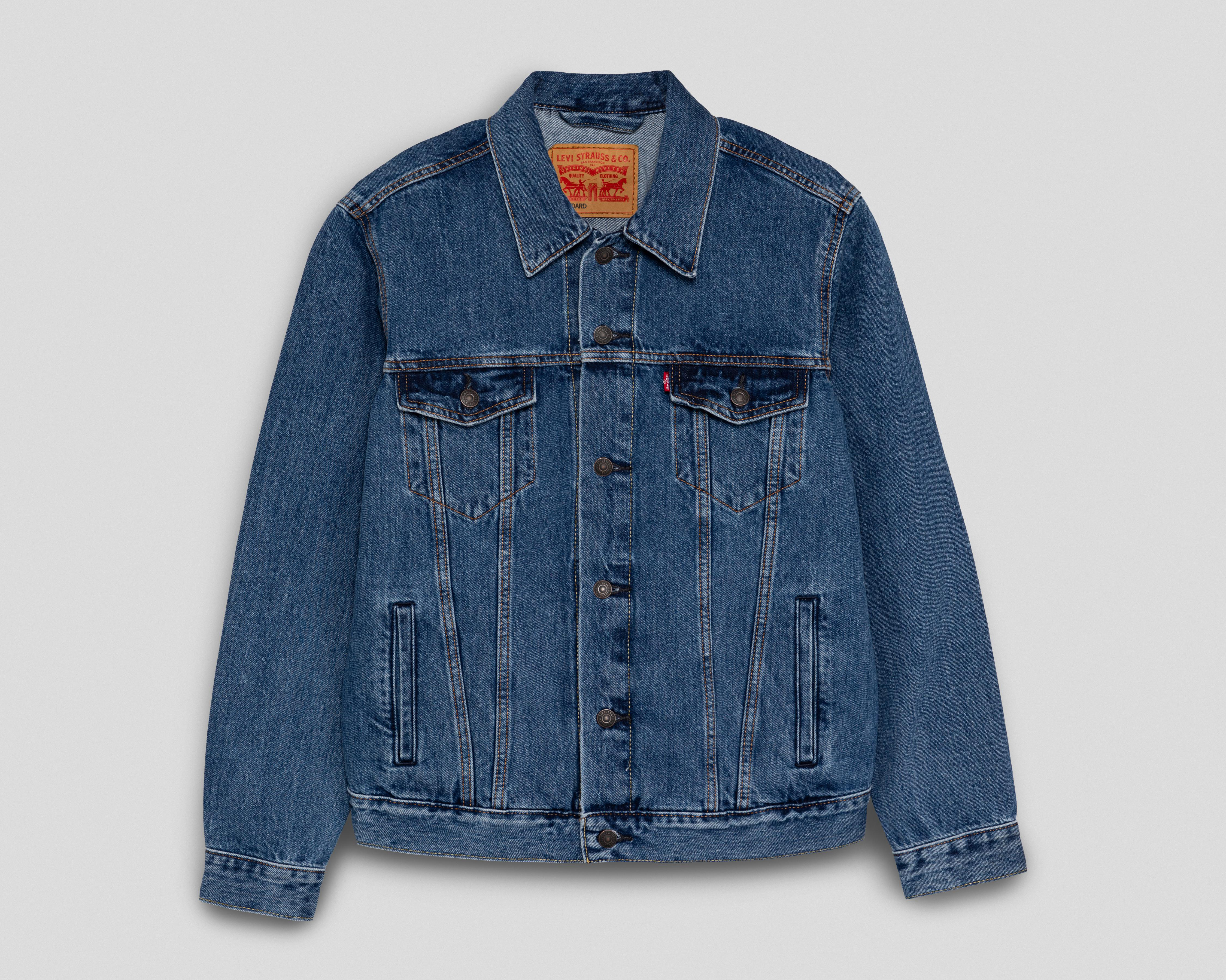Foto 2 pulgar | Chamarra Levi's Trucker de Mezclilla