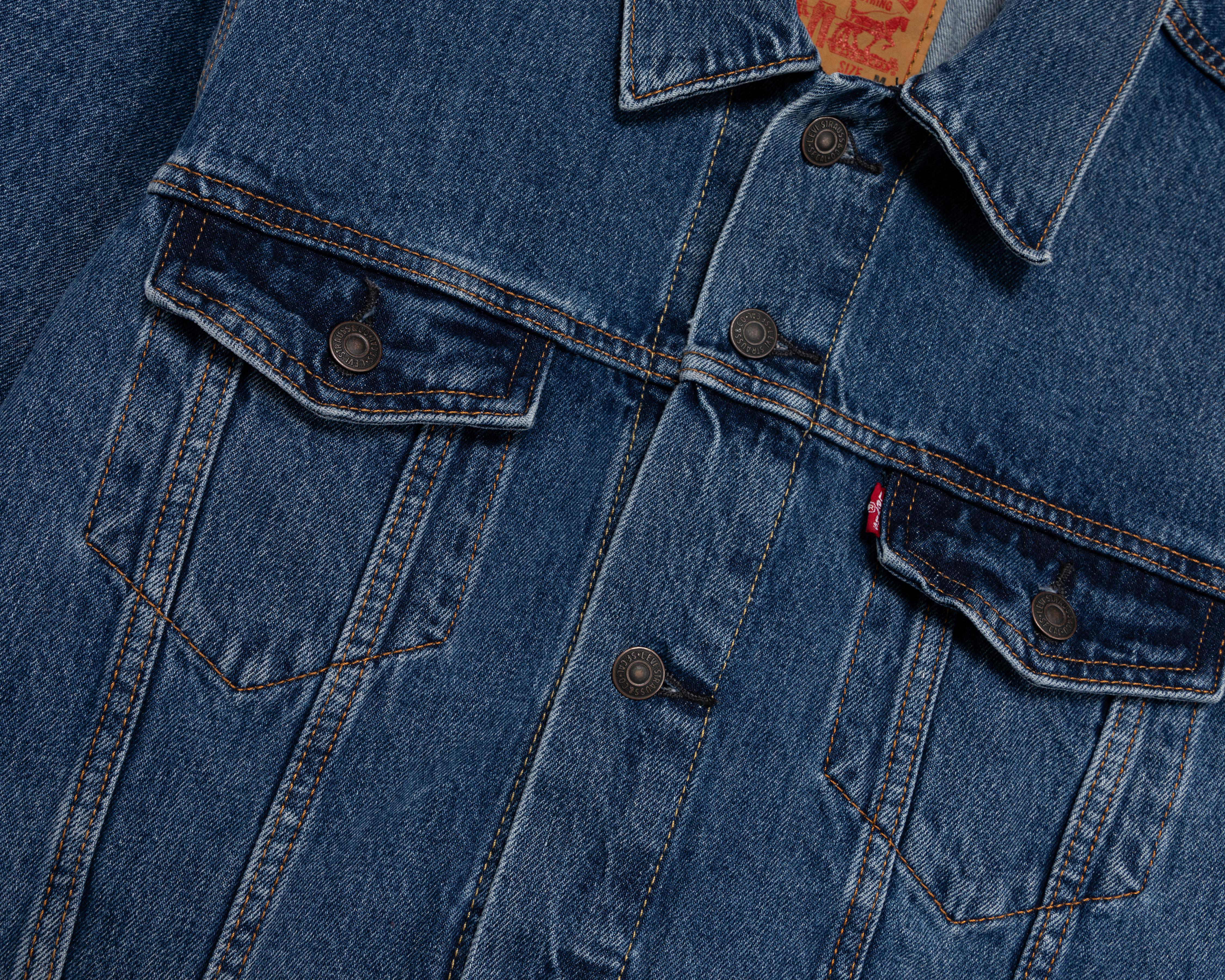 Foto 4 pulgar | Chamarra Levi's Trucker de Mezclilla