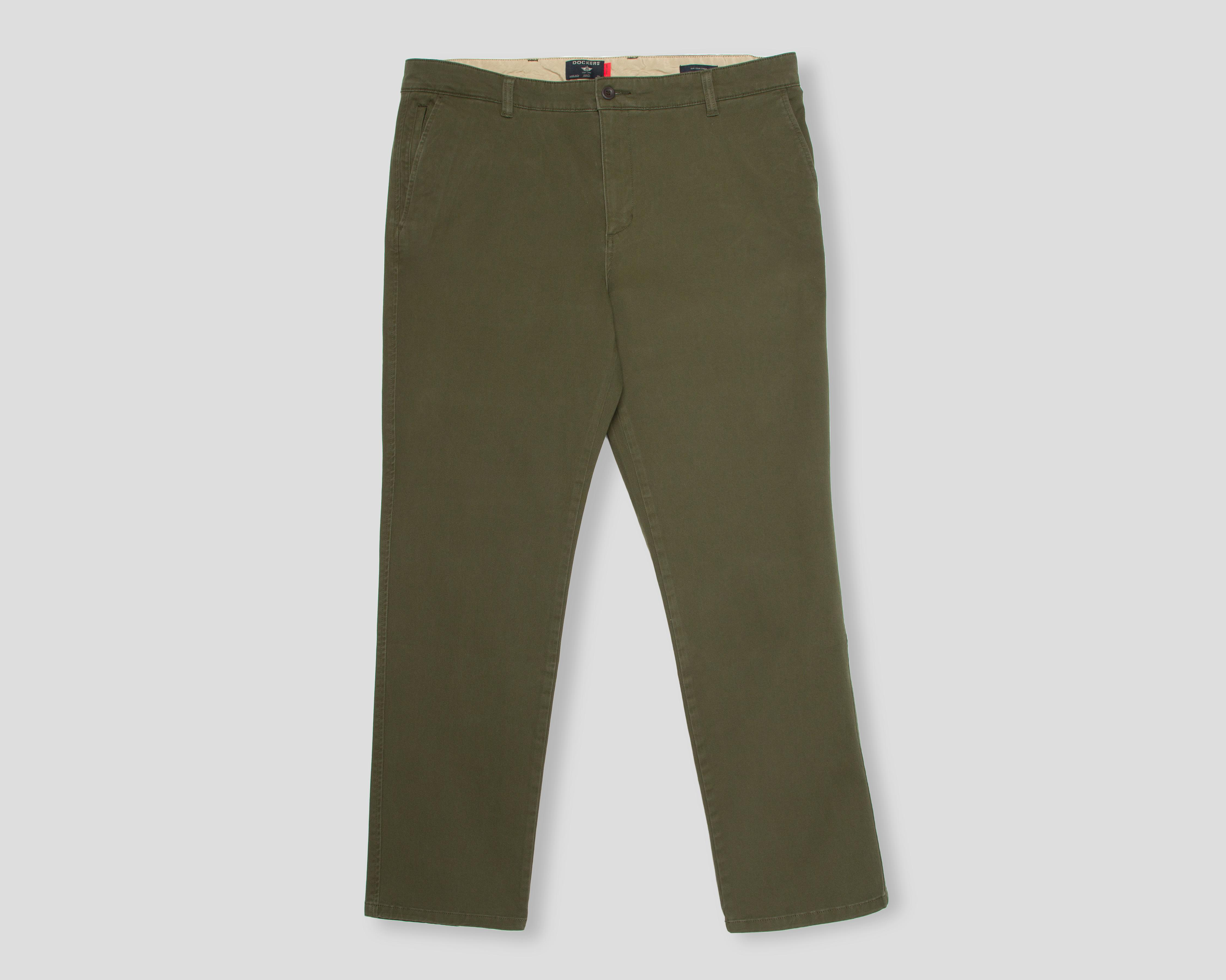 Foto 2 pulgar | Pantalón Chino Dockers Verde Olivo para Hombre