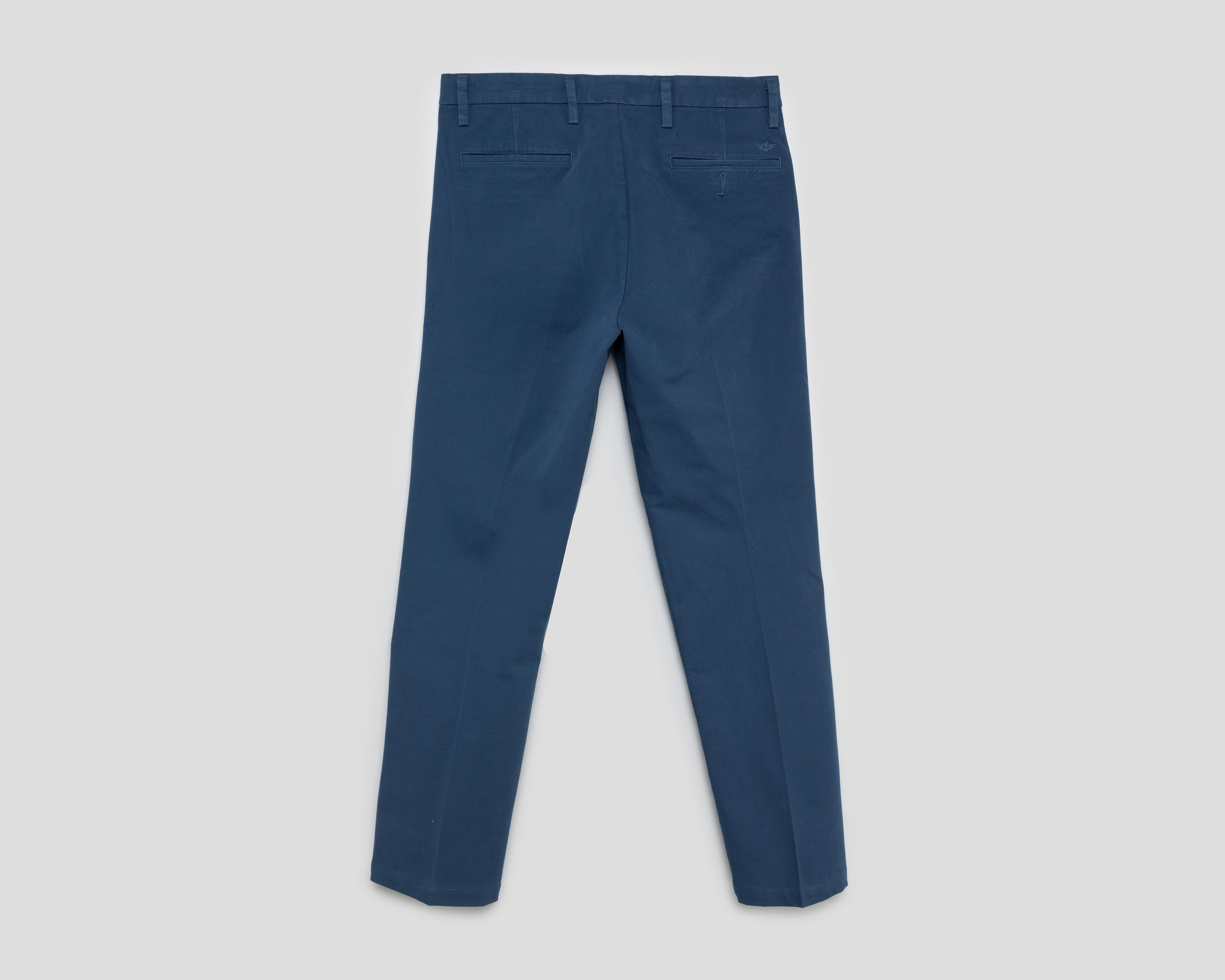 Foto 3 pulgar | Pantalón Khaki Dockers Workday Smart 360 Flex Azul para Hombre
