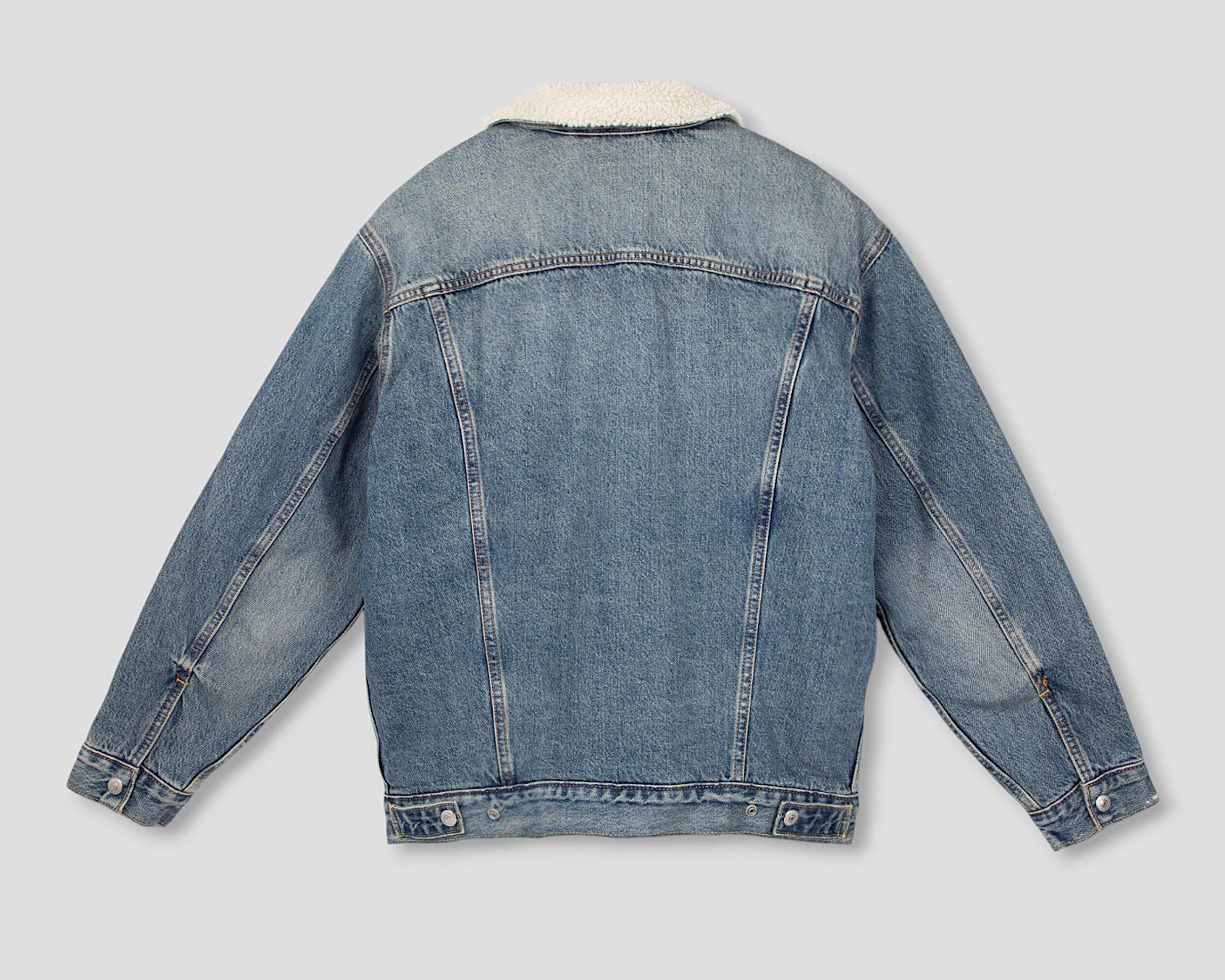 Foto 2 | Chamarra Levi's Trucker de Mezclilla
