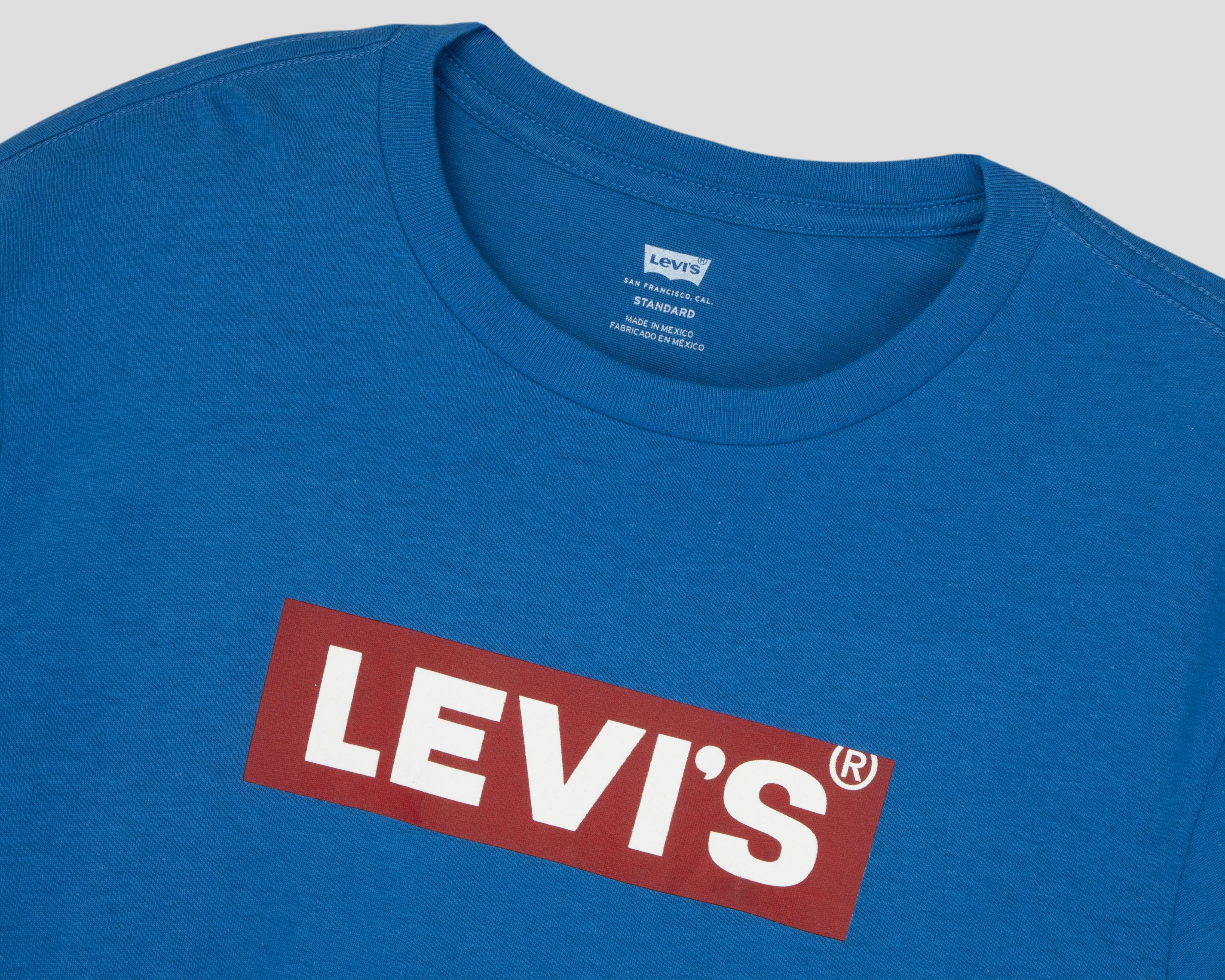 Foto 4 pulgar | Playera Levi's Cuello Redondo para Hombre