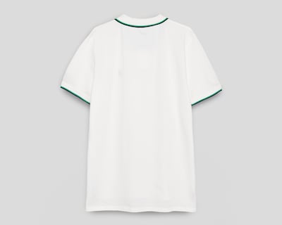 Foto 2 | Playera Polo Chaps Blanca para Hombre