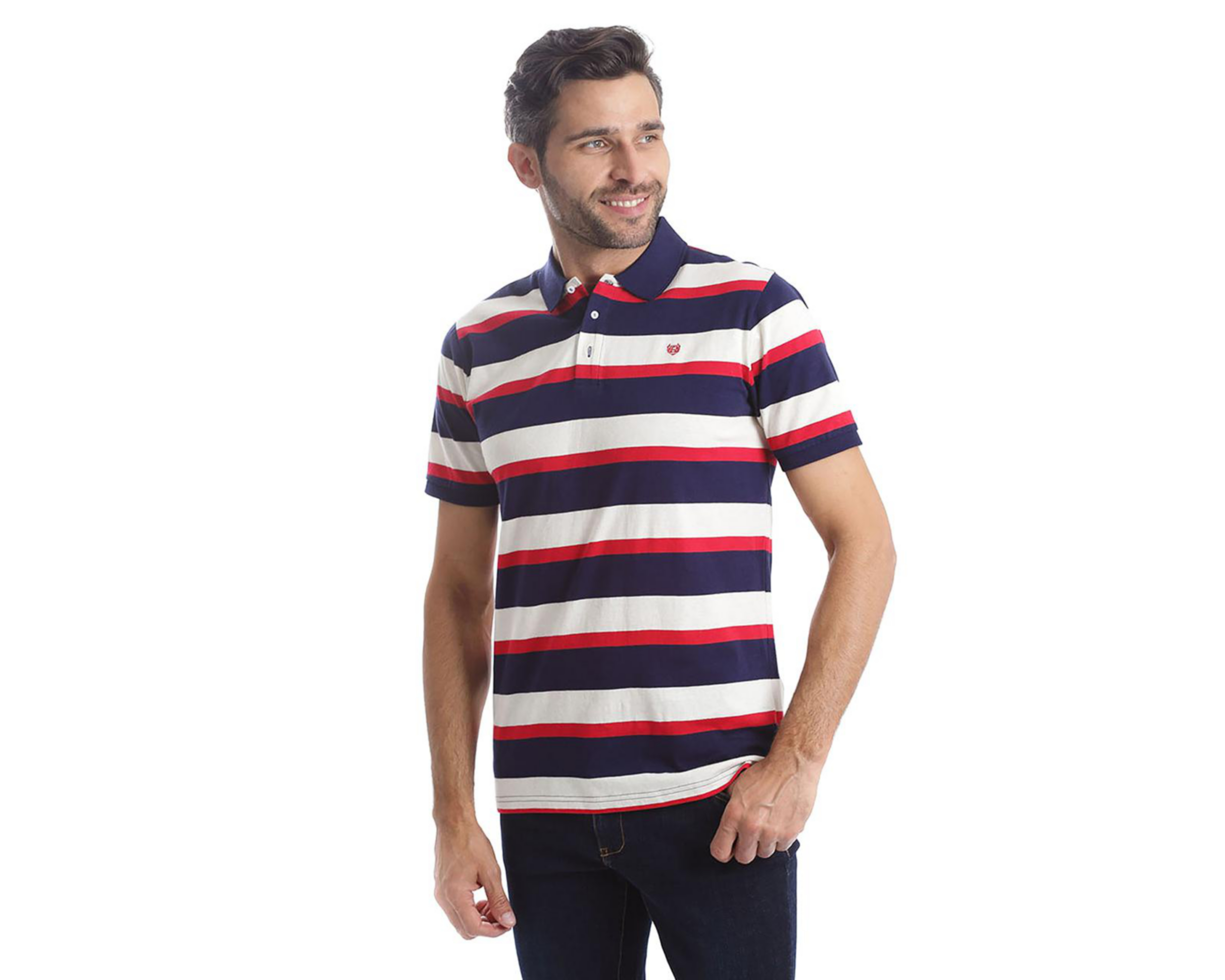 Foto 2 pulgar | Playera Polo Chaps Multicolor para Hombre