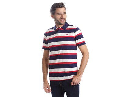 Foto 1 | Playera Polo Chaps Multicolor para Hombre