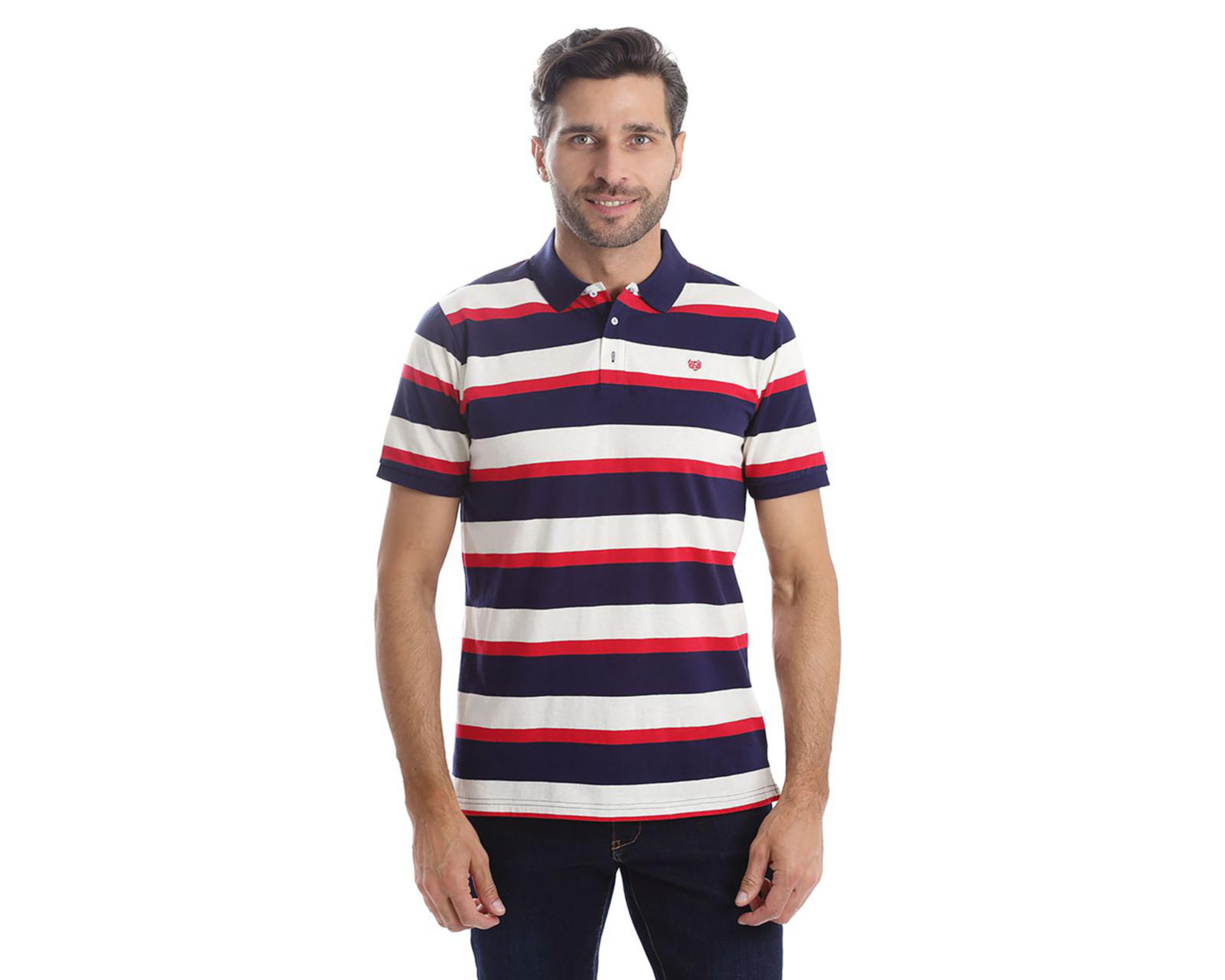 Foto 5 pulgar | Playera Polo Chaps Multicolor para Hombre