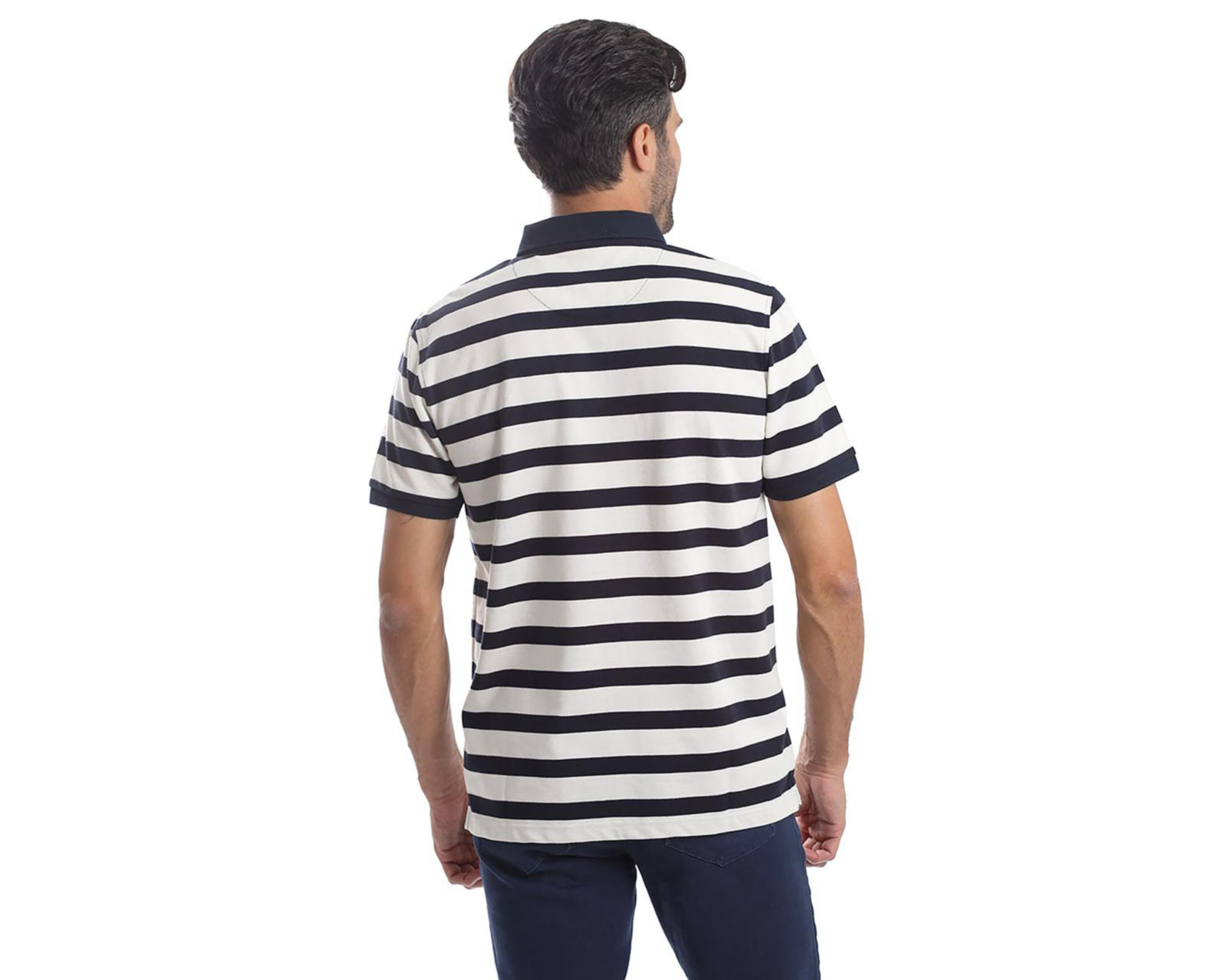 Foto 4 pulgar | Playera Polo Chaps Azul para Hombre