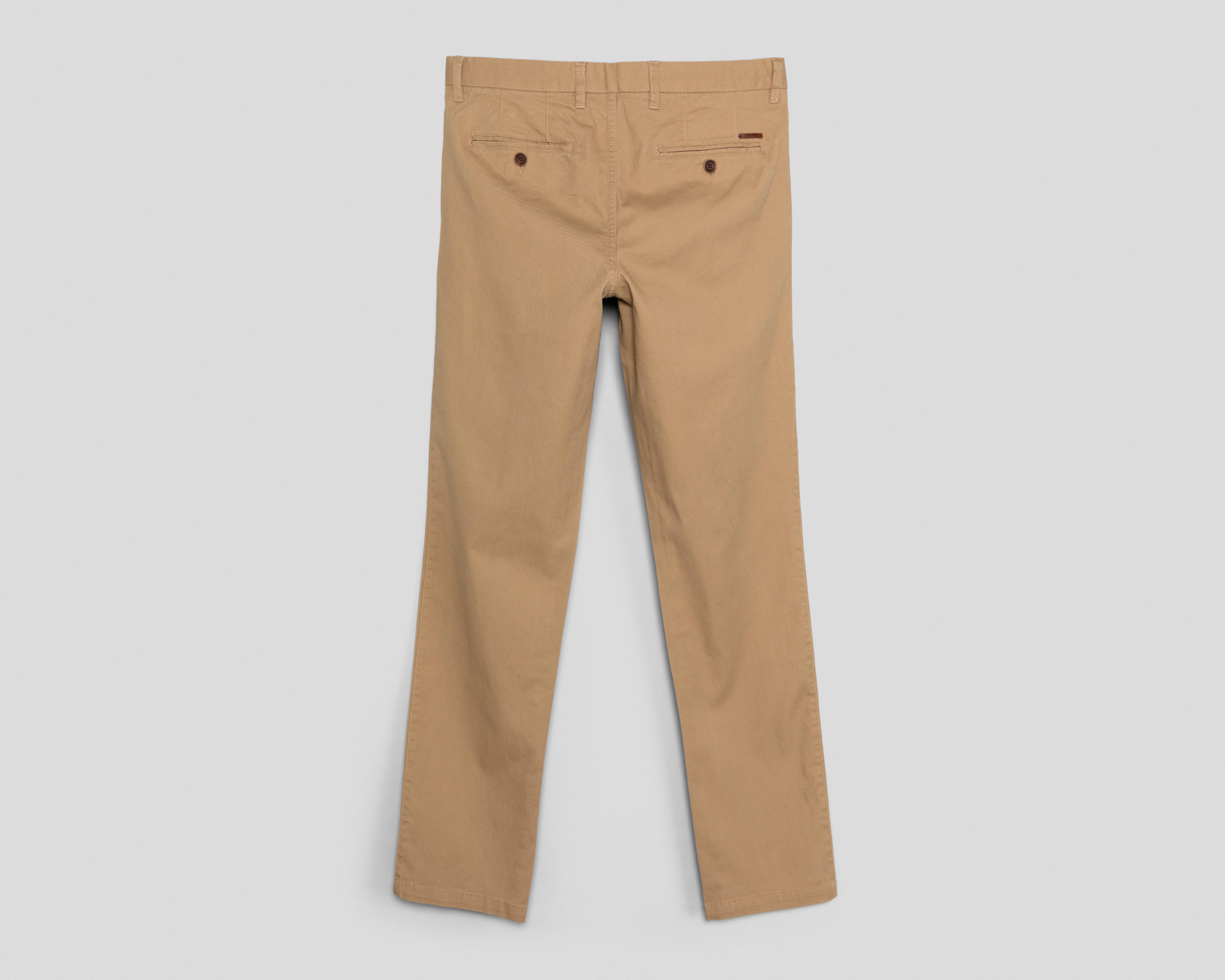 Foto 3 pulgar | Pantalón Chino Chaps Beige para Hombre