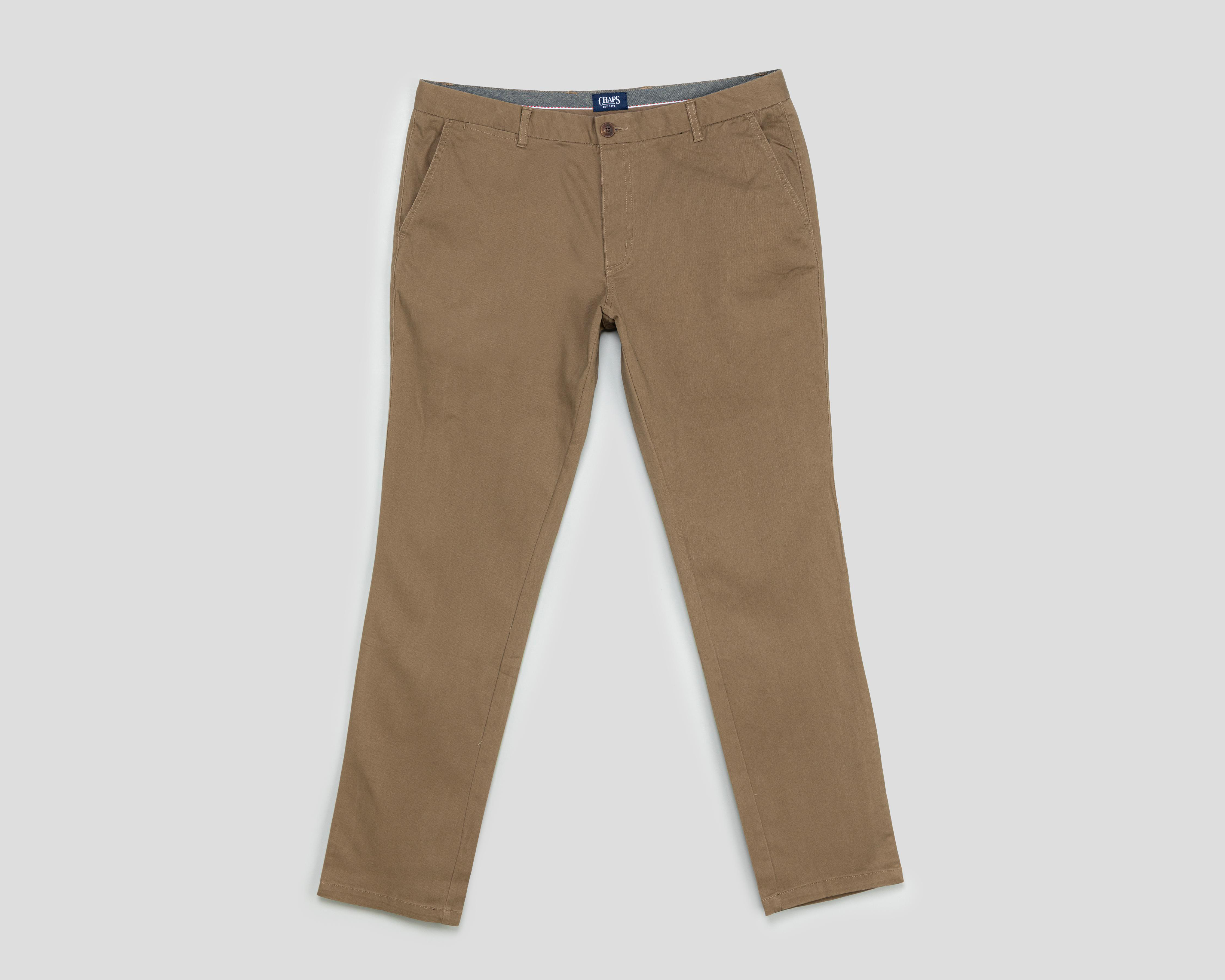 Pantalón Chino Chaps Café para Hombre